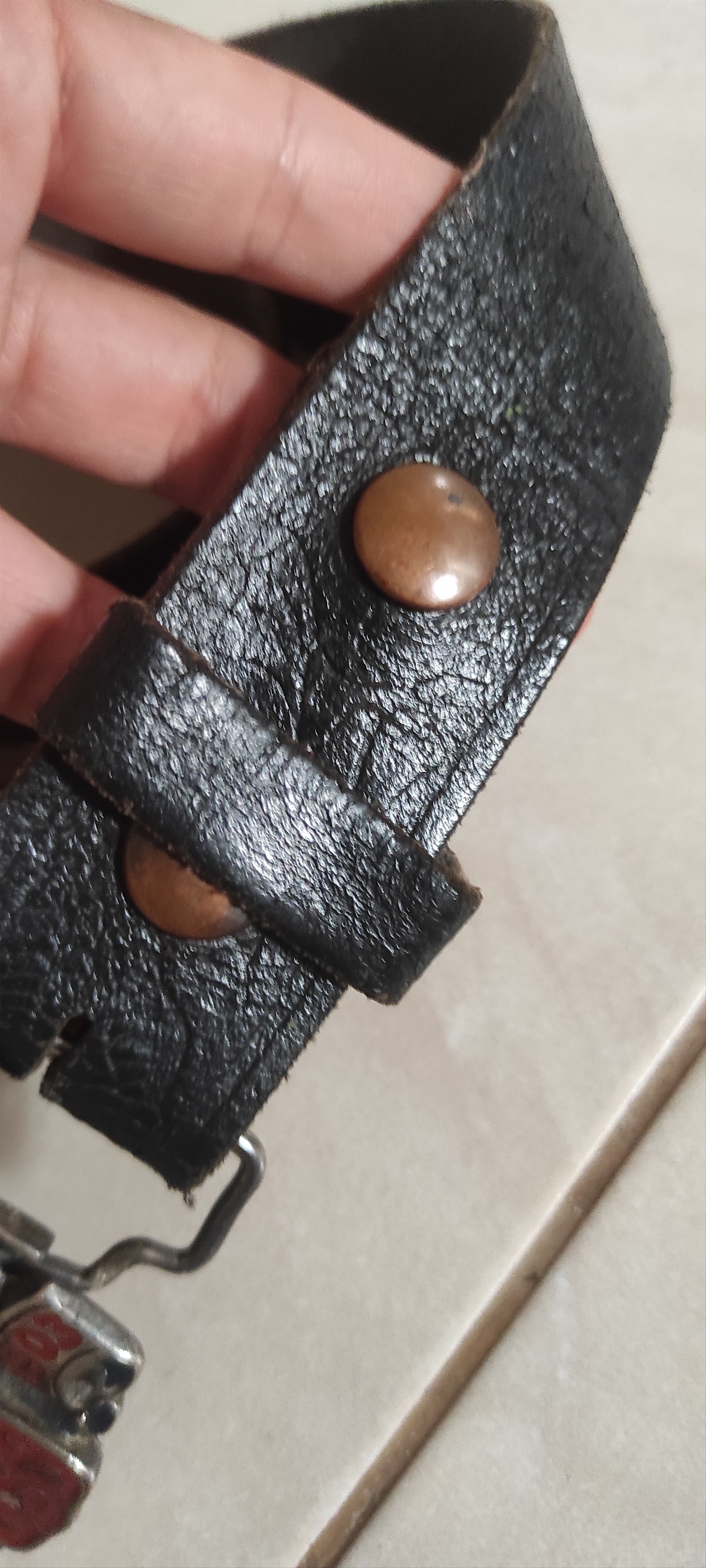 Harley Davidson × Leather Harley Davidson Leather Motor Belt Bald Eagle Made Italy Size ONE SIZE - 8 Thumbnail