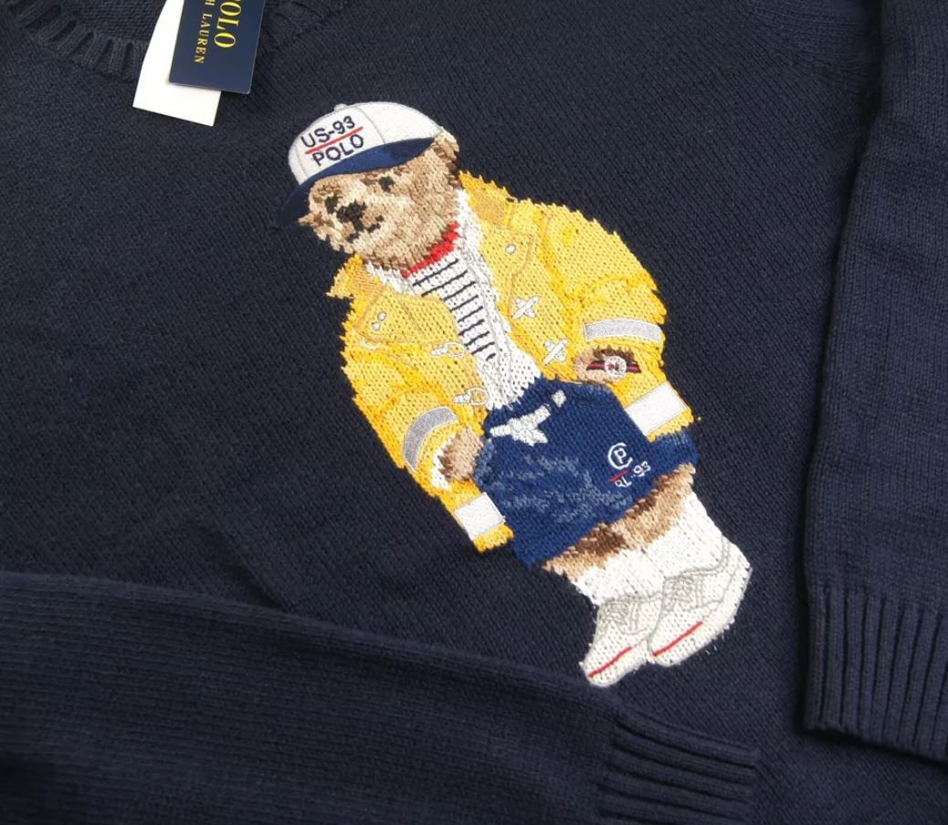 Polo Ralph Lauren Polo Ralph Lauren Bear Sweater Size Large Size US L / EU 52-54 / 3 - 3 Thumbnail