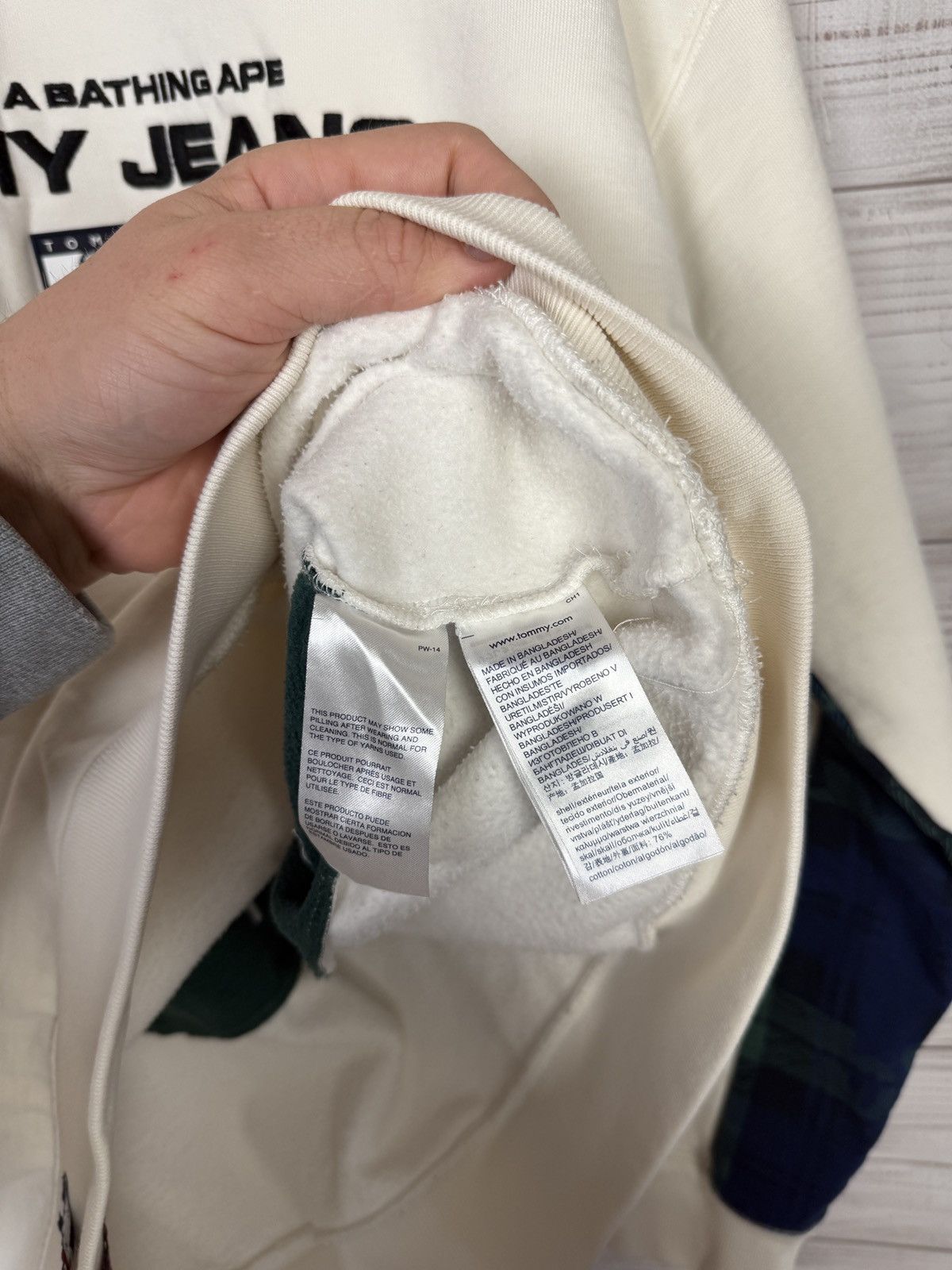 Aape Tommy Hilfiger x Aape big logo sweatshirt Size US XL / EU 56 / 4 - 22 Thumbnail