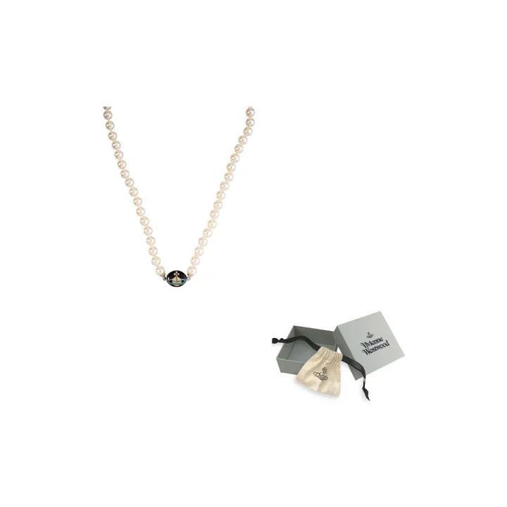 Vivienne Westwood Vivienne Westwood Loelia Pearl Necklace for Women Size ONE SIZE - 1 Thumbnail