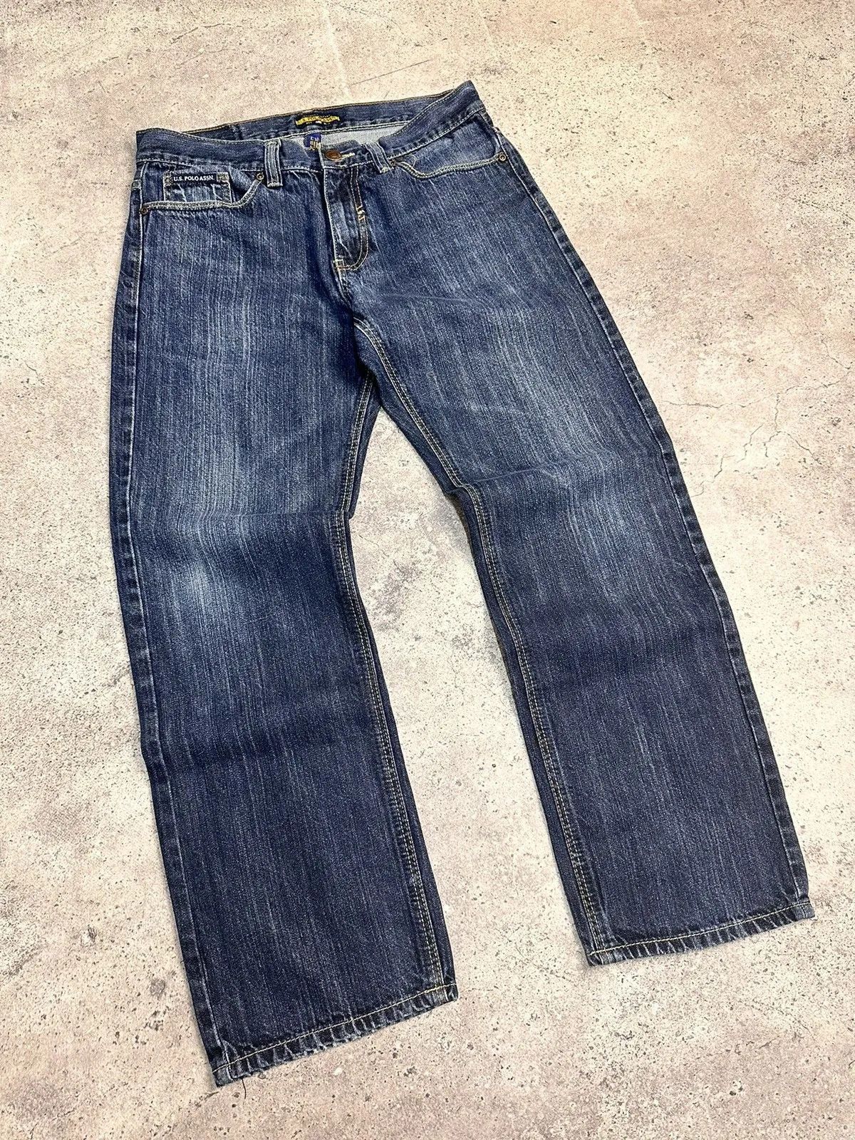 U.S. Polo Assn. 👉 Vintage Polo Ralph Lauren Cargo Pants Baggy Purple Label Size US 32 / EU 48 - 4 Thumbnail