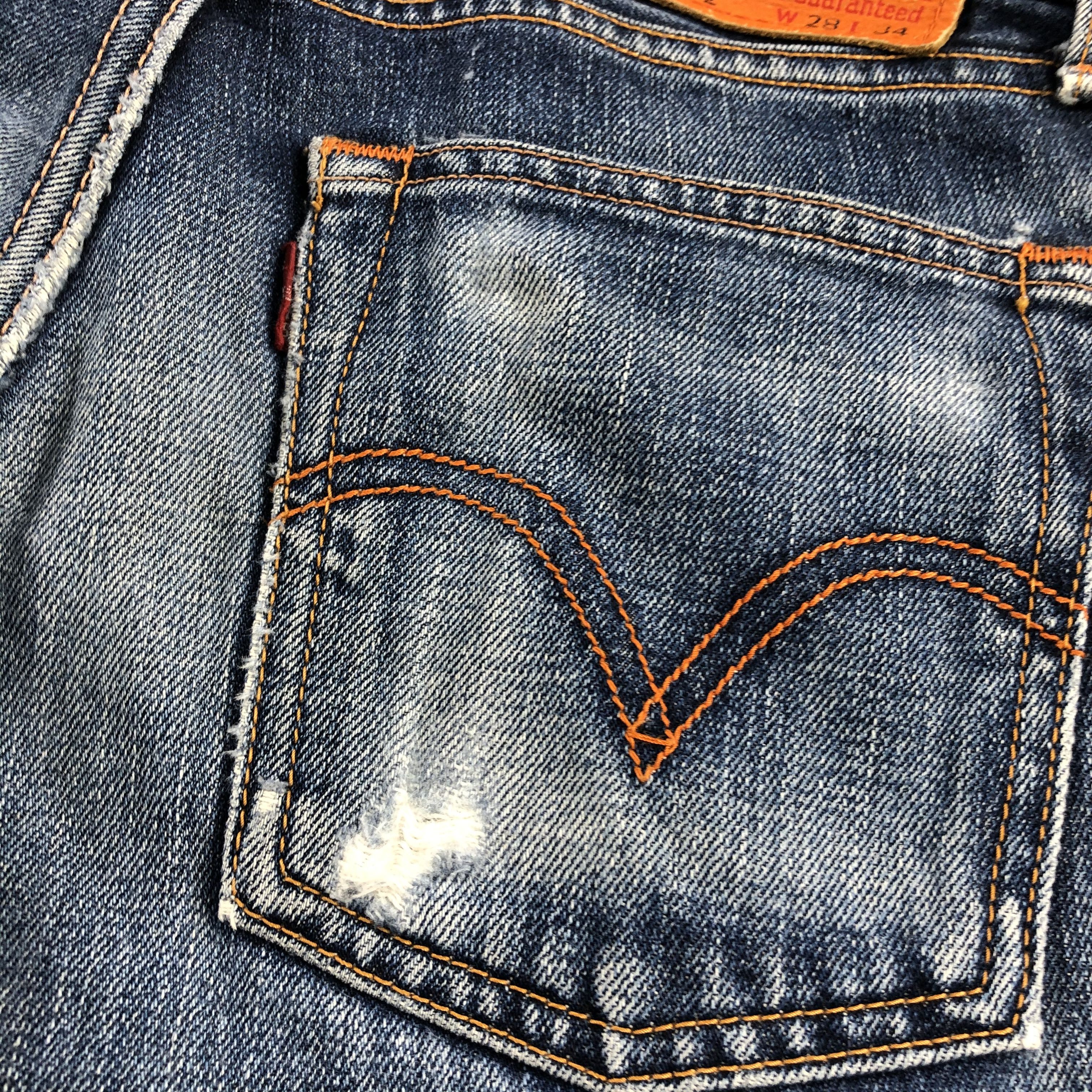Levi's Vintage Blue Wash Levis 502 Jeans-J1861 Size US 29 - 8 Thumbnail