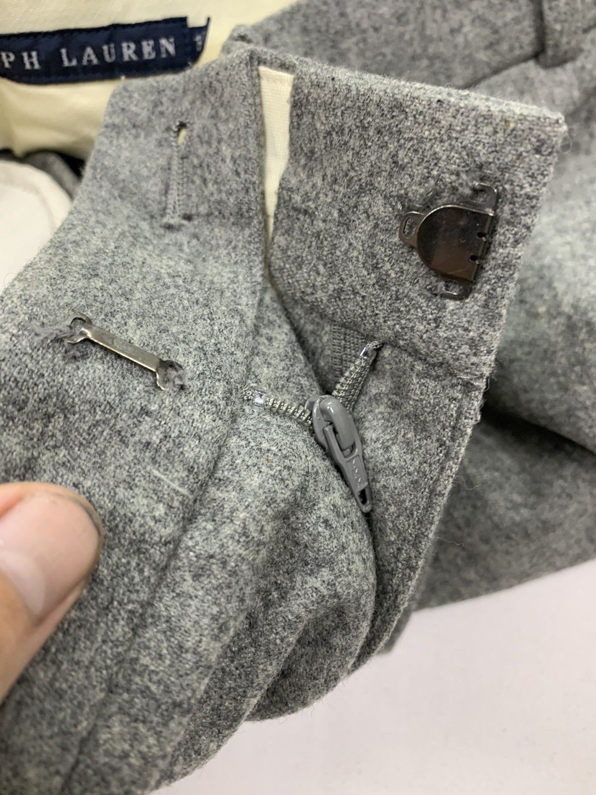 Polo Ralph Lauren × Ralph Lauren × Vintage OFFER☄️VINTAGE RALPH LAUREN WOOLS PANTS Size US 30 / EU 46 - 9 Thumbnail