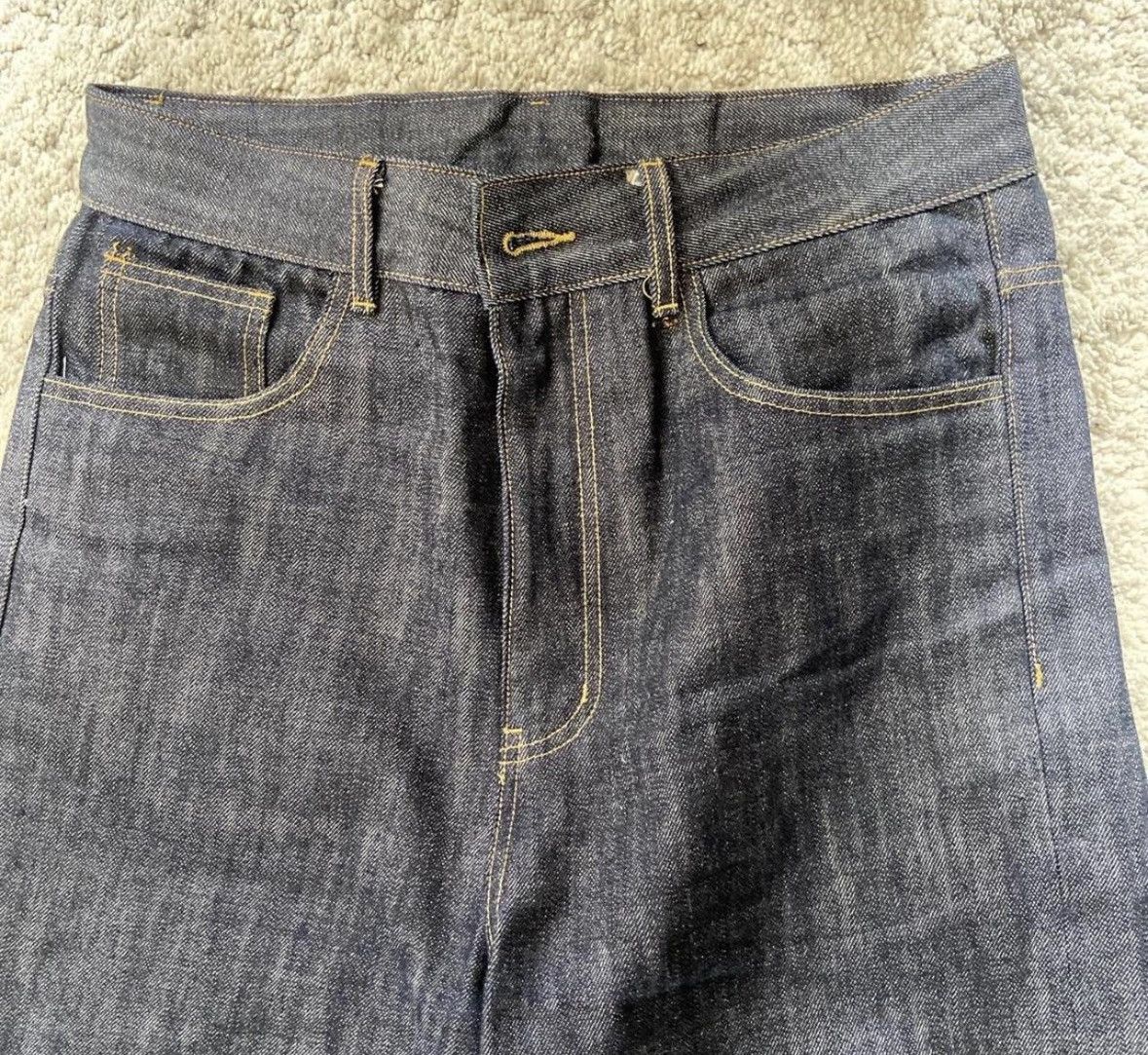 Japanese Brand Unwonted Baggy Selvedge Denim Size US 34 / EU 50 - 4 Thumbnail
