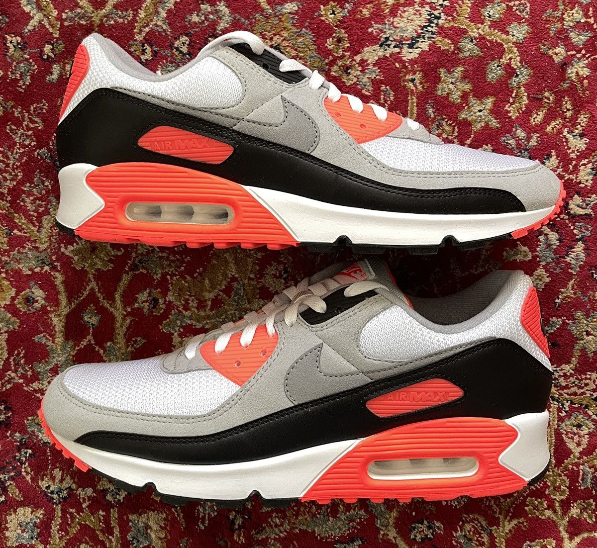 Nike Air Max 90 Infrared (2020) Size US 11 / EU 44 - 2 Thumbnail