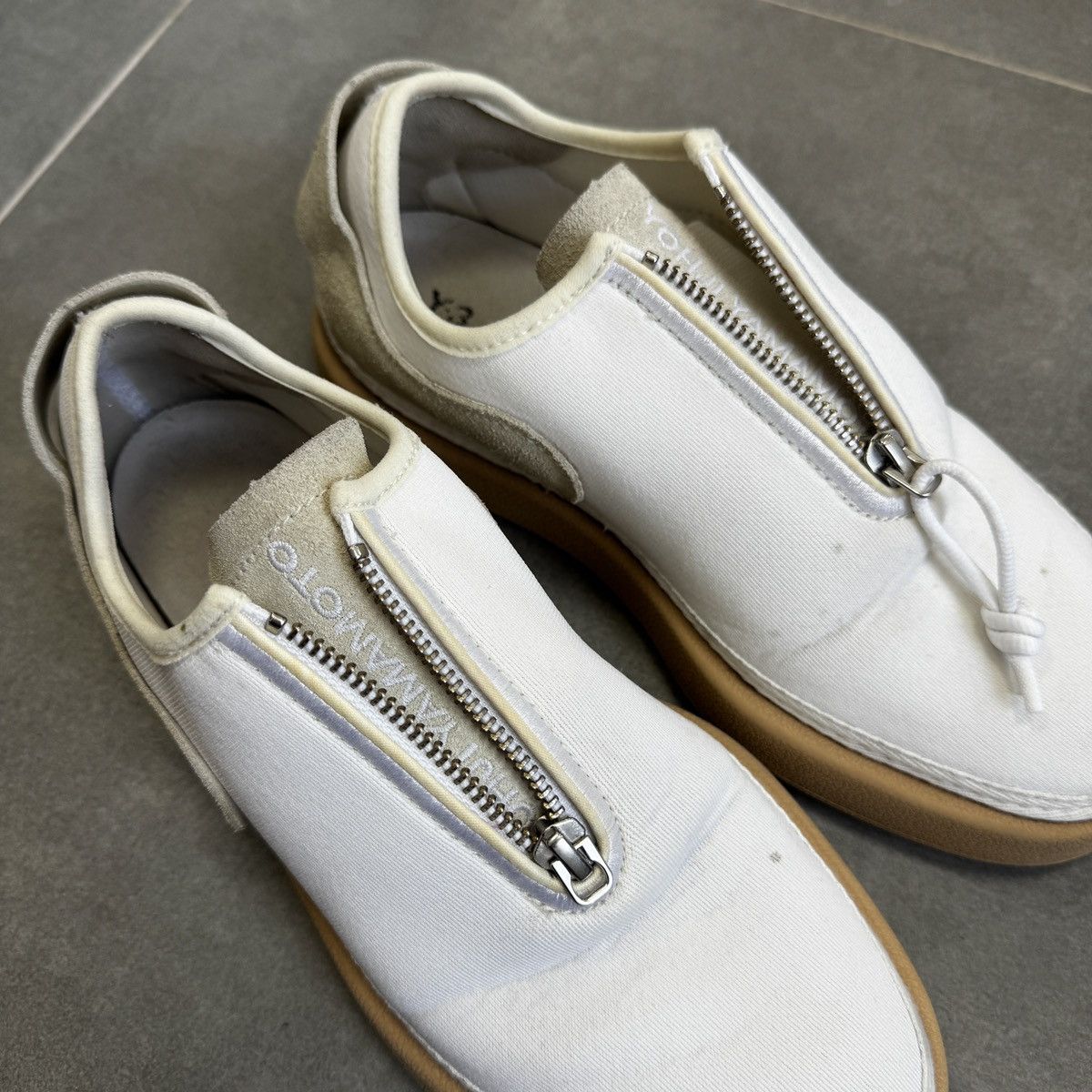 Yohji Yamamoto Yohji Yamamoto Y-3 Comfort Zip Sneakers Size UK 5 / US 6 Size US 7.5 / IT 37.5 - 13 Thumbnail