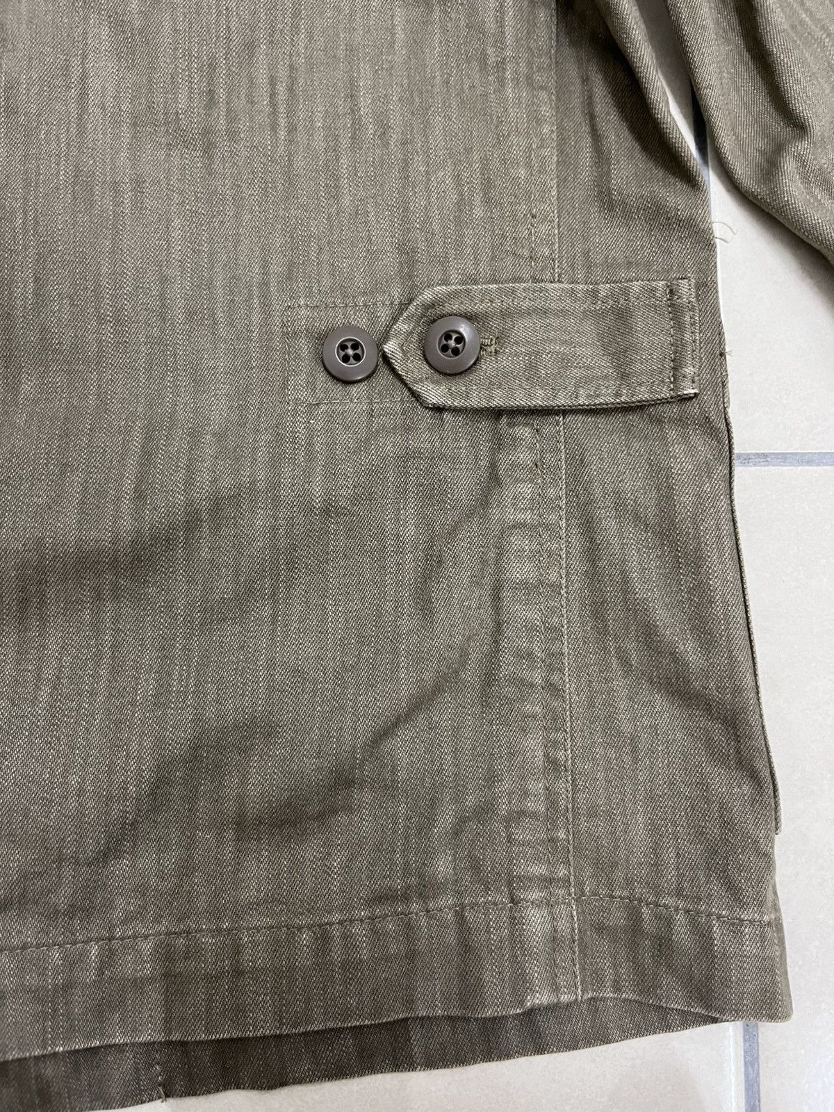 20471120 291295 Homme Asymmetrical Jacket Military Culture Rare Size US M / EU 48-50 / 2 - 10 Thumbnail