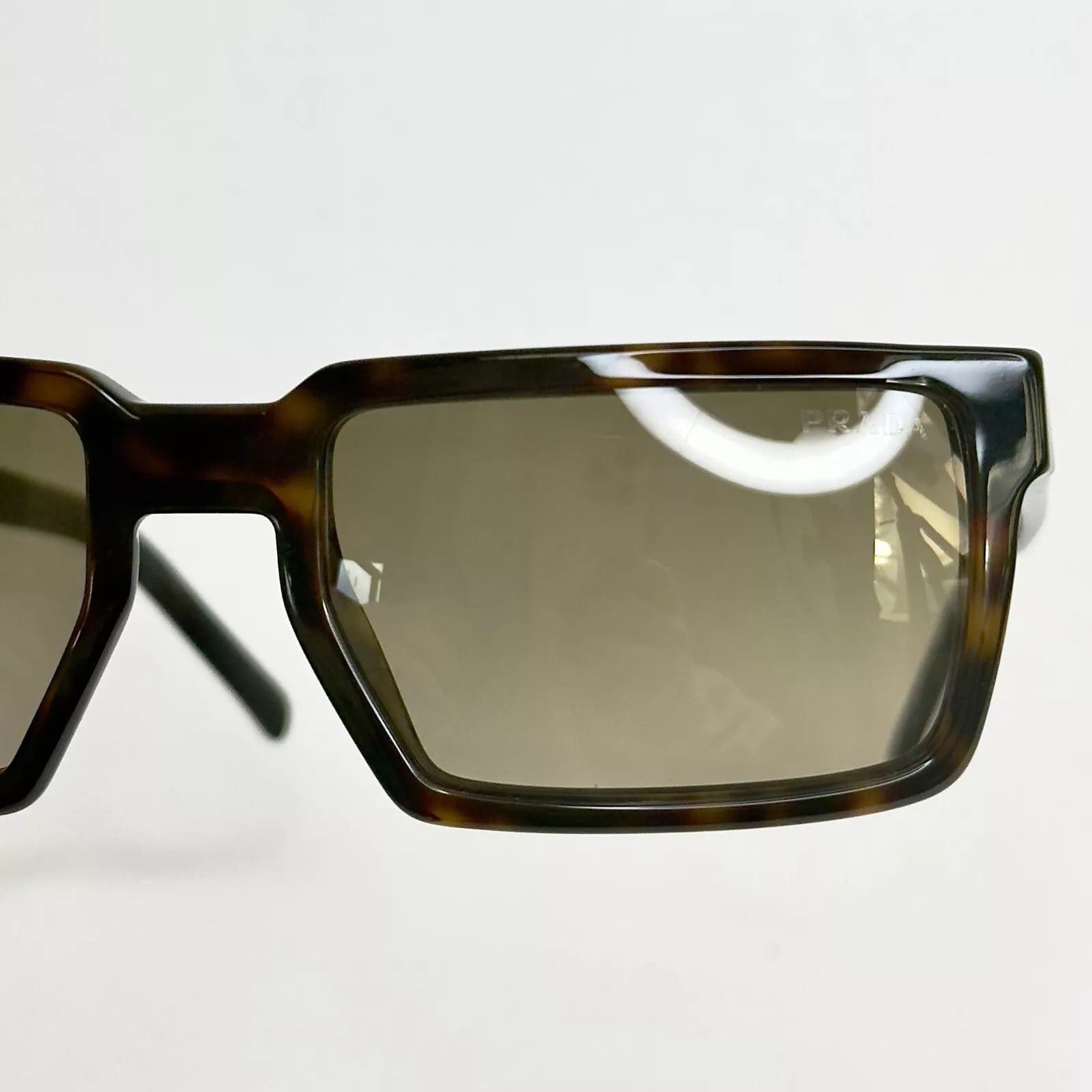 Prada PRADA 03S TECHNIQUE Square Brown Narrow Classic PR03SS Size ONE SIZE - 6 Thumbnail