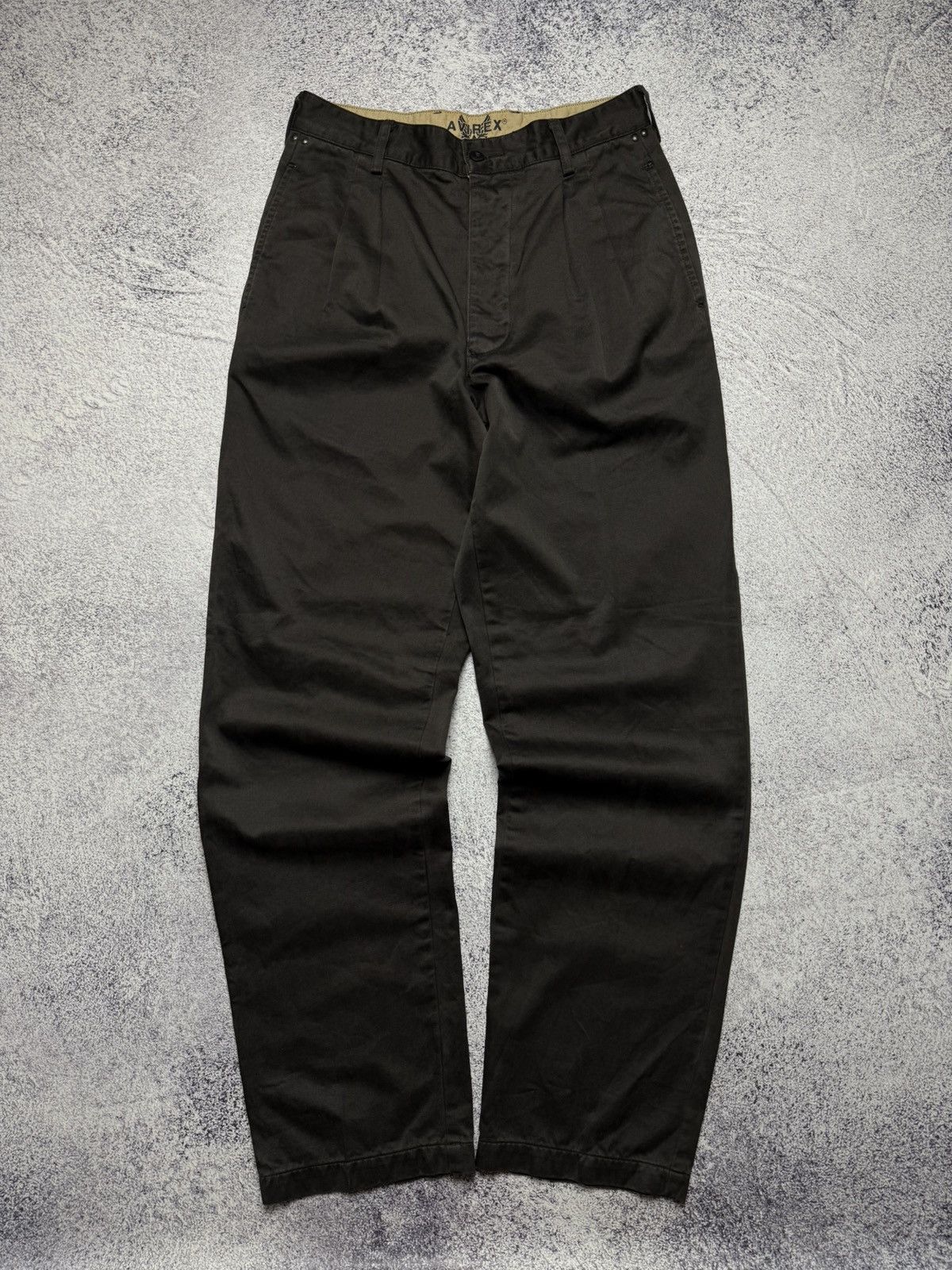Avirex Vintage Avirex Pants Rare Aviation Chino USA Military Style Size US 30 / EU 46 - 1 Thumbnail