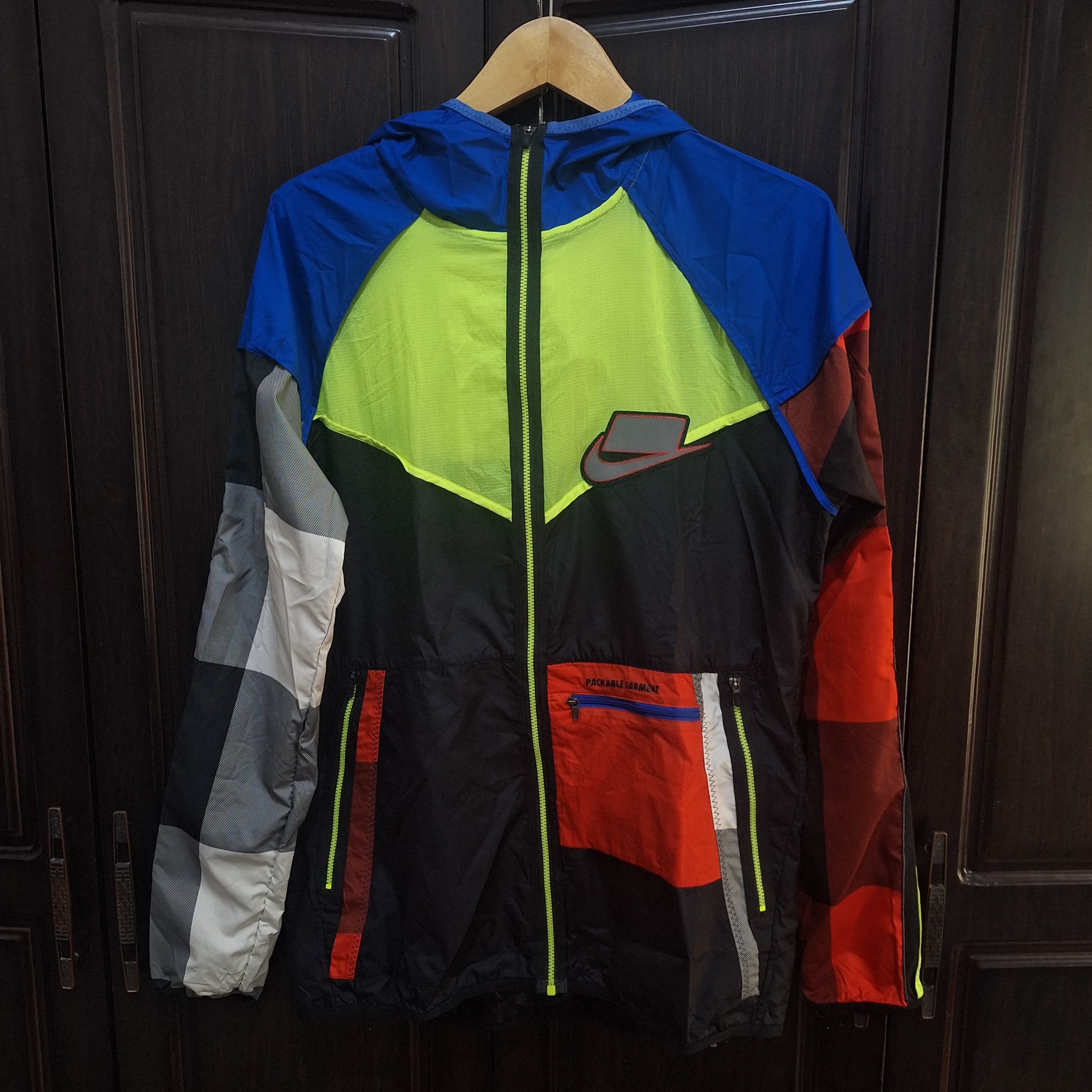 Nike Nike Meekz Wild Run Patchwork Jacket Size US S / EU 44-46 / 1 - 1 Thumbnail
