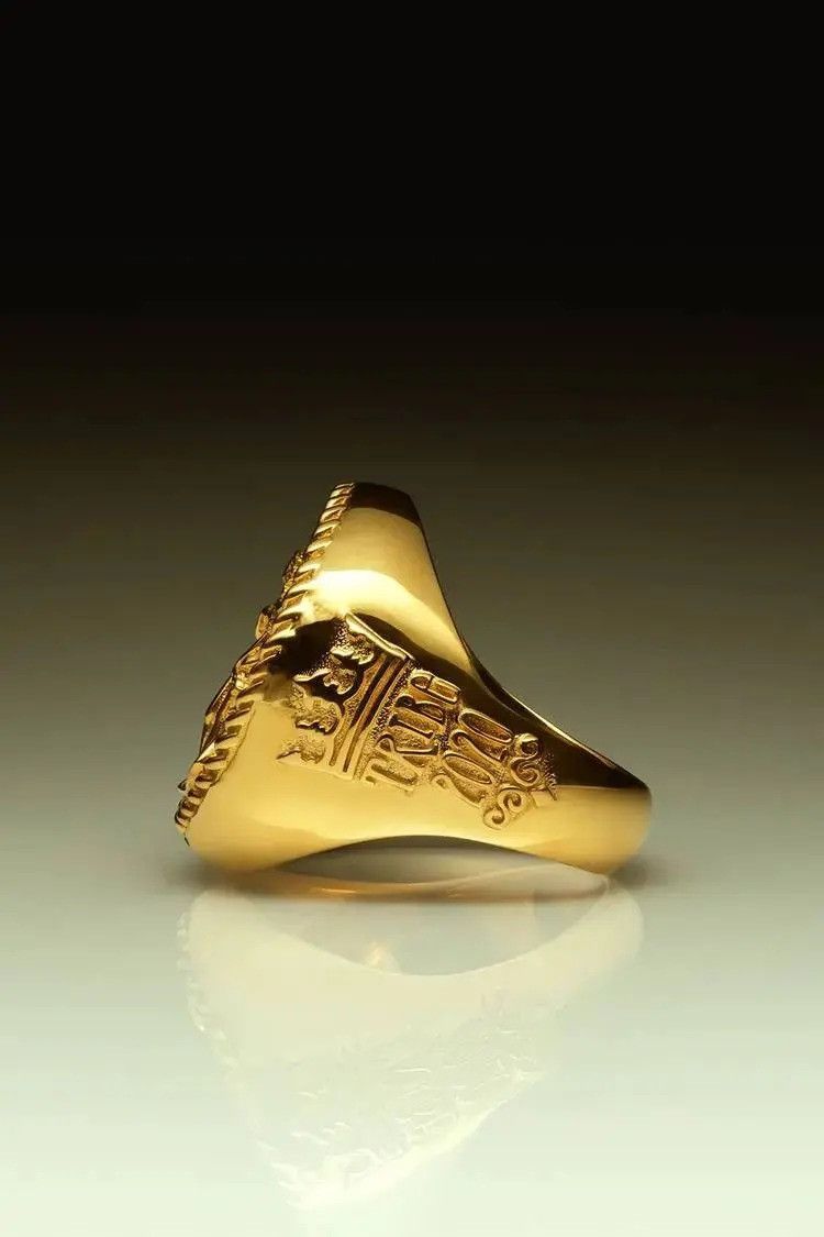 Jewelry × Stussy × Vintage CC000021 Size: 6 / Stüssy 40th Anniversary Ring in Gold Size ONE SIZE - 3 Thumbnail