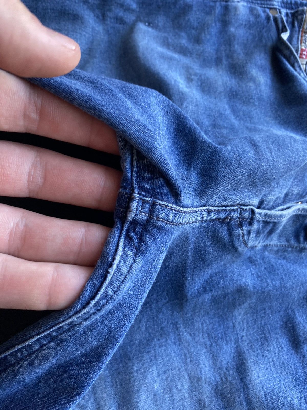 Diesel 🔥Opium Punk Gothic Diesel Blue Jeans Belther-R Slim 30 Size US 30 / EU 46 - 21 Thumbnail