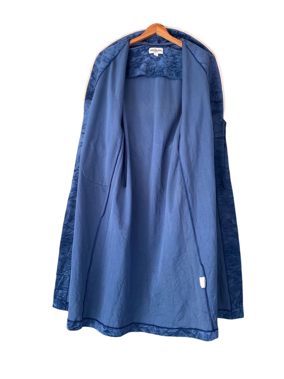 Designer × If Only Was True × Japanese Brand Vtg ELLE CHANTE Bath Rope Velvet Size 22" - 8 Thumbnail