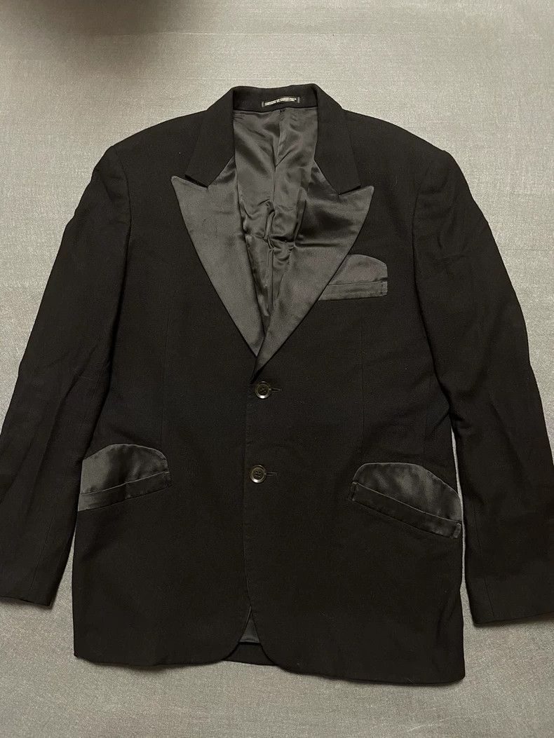 Yohji Yamamoto Yohji Yamamoto 07 Javelin lapel smoking jacket 2506-Nextarr Size US L / EU 52-54 / 3 - 2 Thumbnail