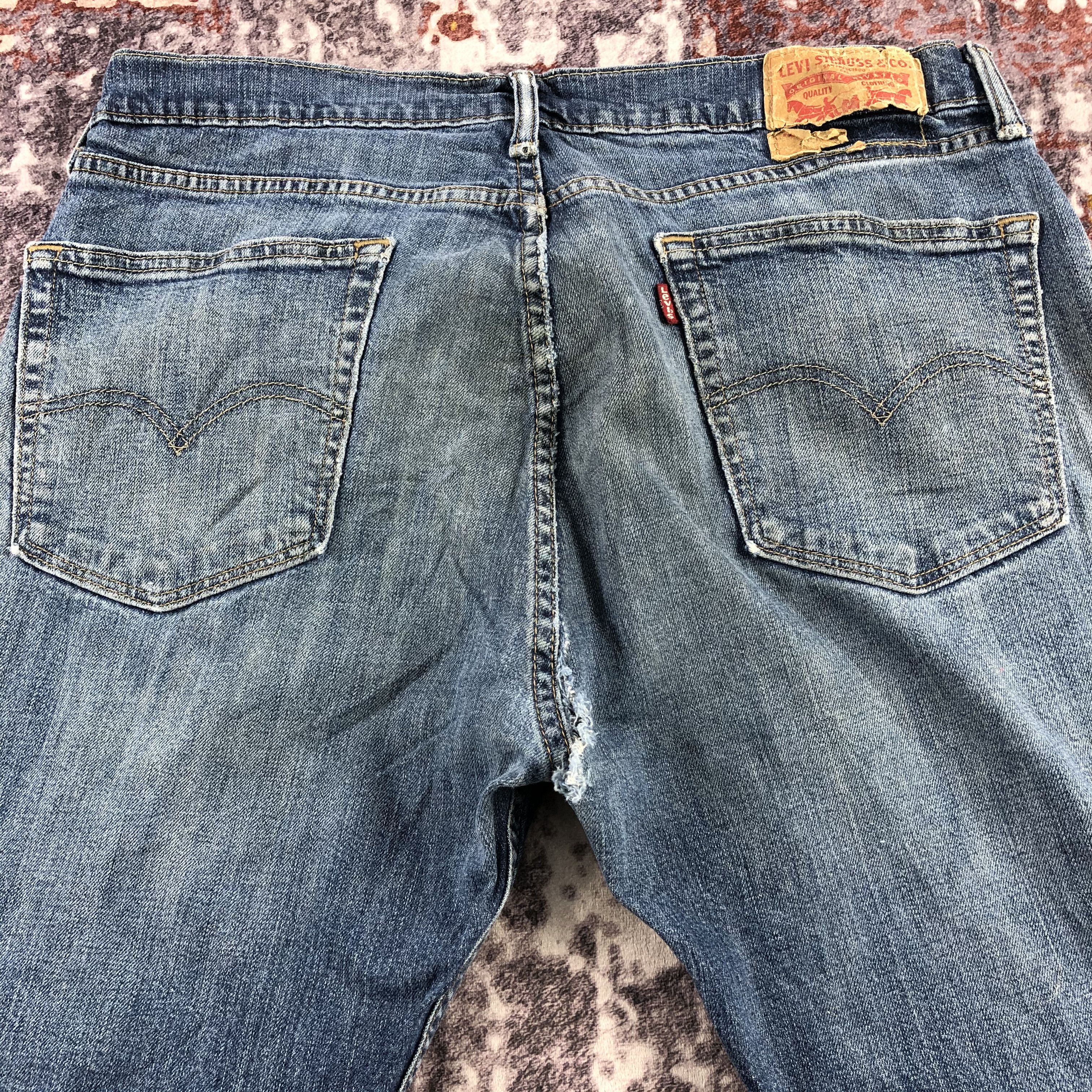 Levi's × Vintage Vintage Blue Wash Levis 505 Jeans-JM2951 Size US 35 - 4 Thumbnail