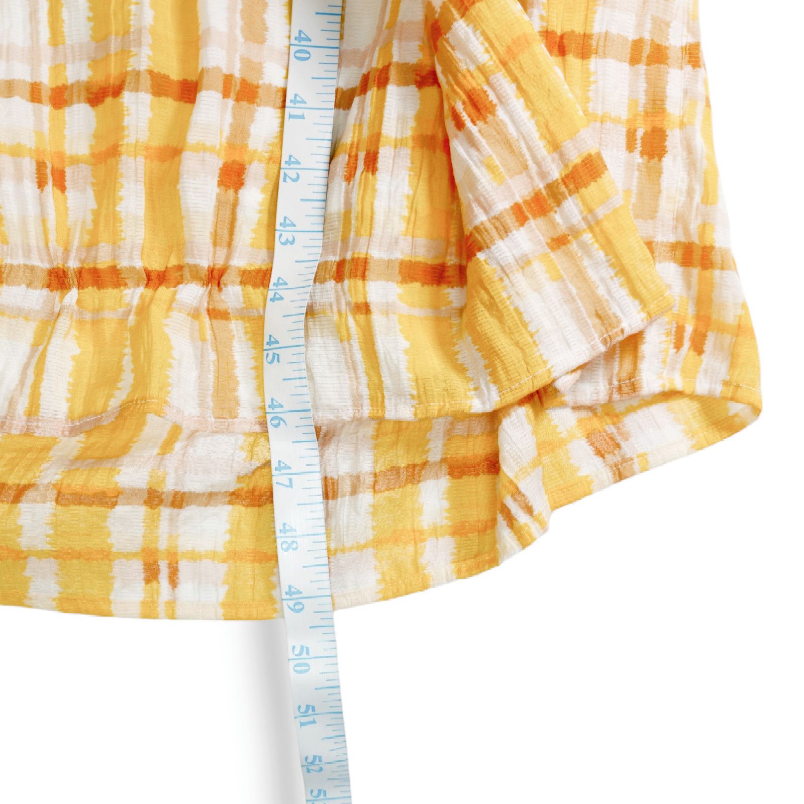 ASTR The Label ASTR The Label Ilana Puff Sleeve Tiered Midi Dress Plaid M Size M / US 6-8 / IT 42-44 - 11 Thumbnail