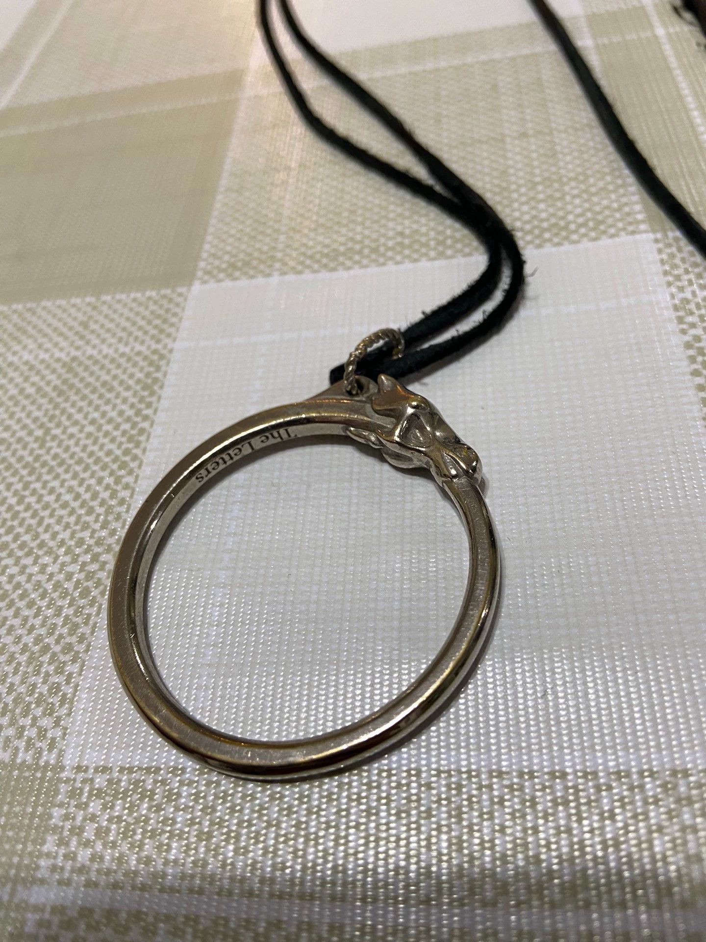 END. End. 925 Silver Soloist Sunglass Necklace (Custom Japan) Size ONE SIZE - 3 Thumbnail
