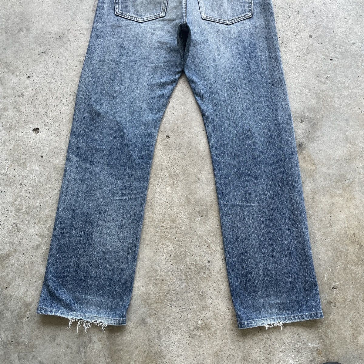 Japanese Brand W32 Vintage Japanese Distressed Jeans Faded Denim Pants Size US 32 / EU 48 - 10 Thumbnail