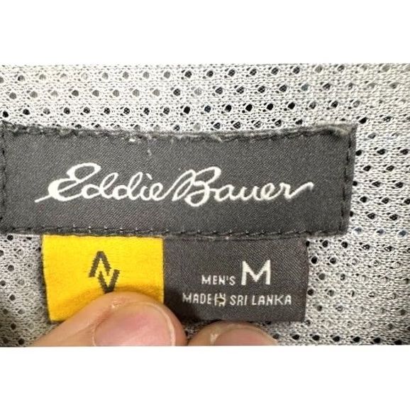 Eddie Bauer Eddie Bauer Travex Shirt Mens Medium Grey Plaid Classic Fit Button Down Hiking Size US M / EU 48-50 / 2 - 4 Thumbnail