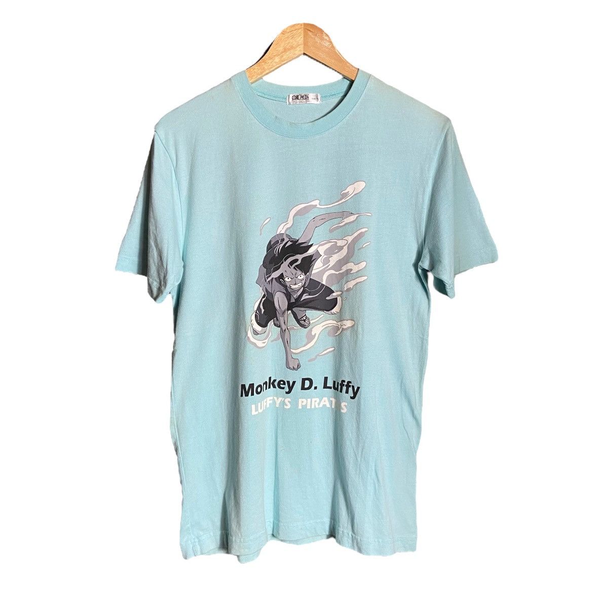 Anime × Vintage Vintage Monkey D Luffy One Piece Anime Tee Size US M / EU 48-50 / 2 - 1 Thumbnail
