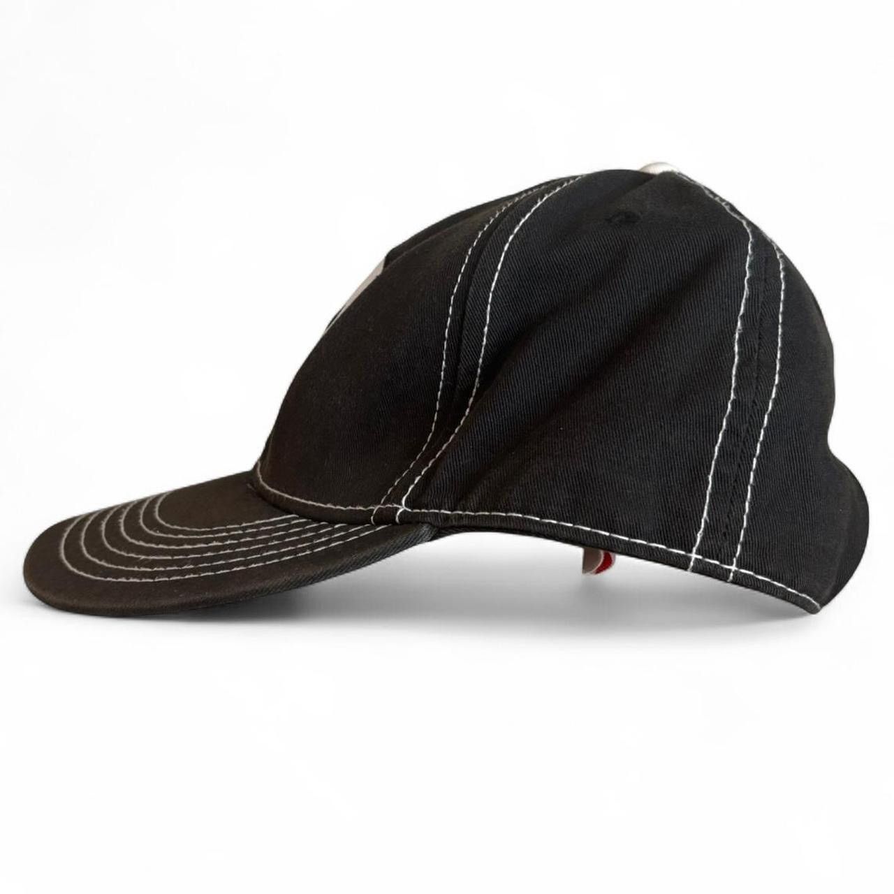 Marvel Comics Punisher Black Contrast Stitch Skull Hat Size ONE SIZE - 3 Thumbnail