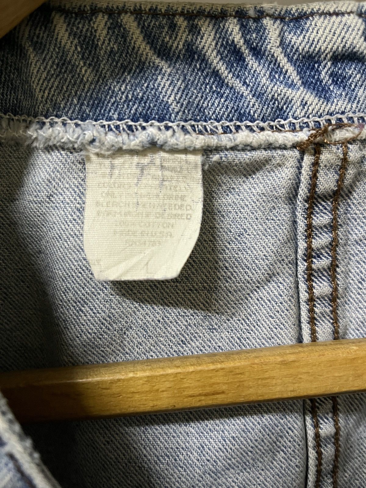 Lee 80s Lee Denim Vest 🇺🇸 Size S / US 4 / IT 40 - 4 Thumbnail