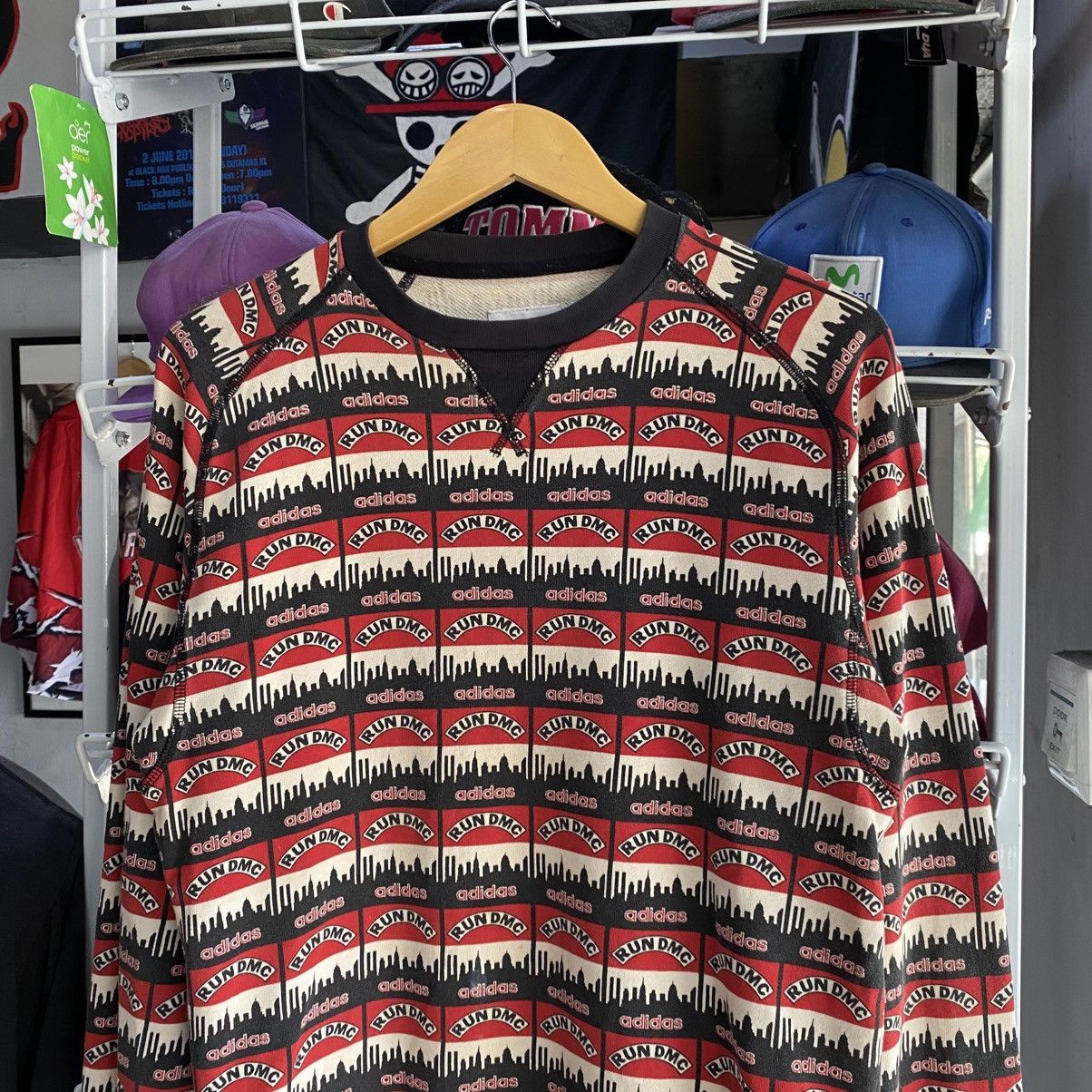 Adidas × RUN DMC × Rap Tees Adidas Run Dmc Sweatshirt Size US M / EU 48-50 / 2 - 3 Thumbnail