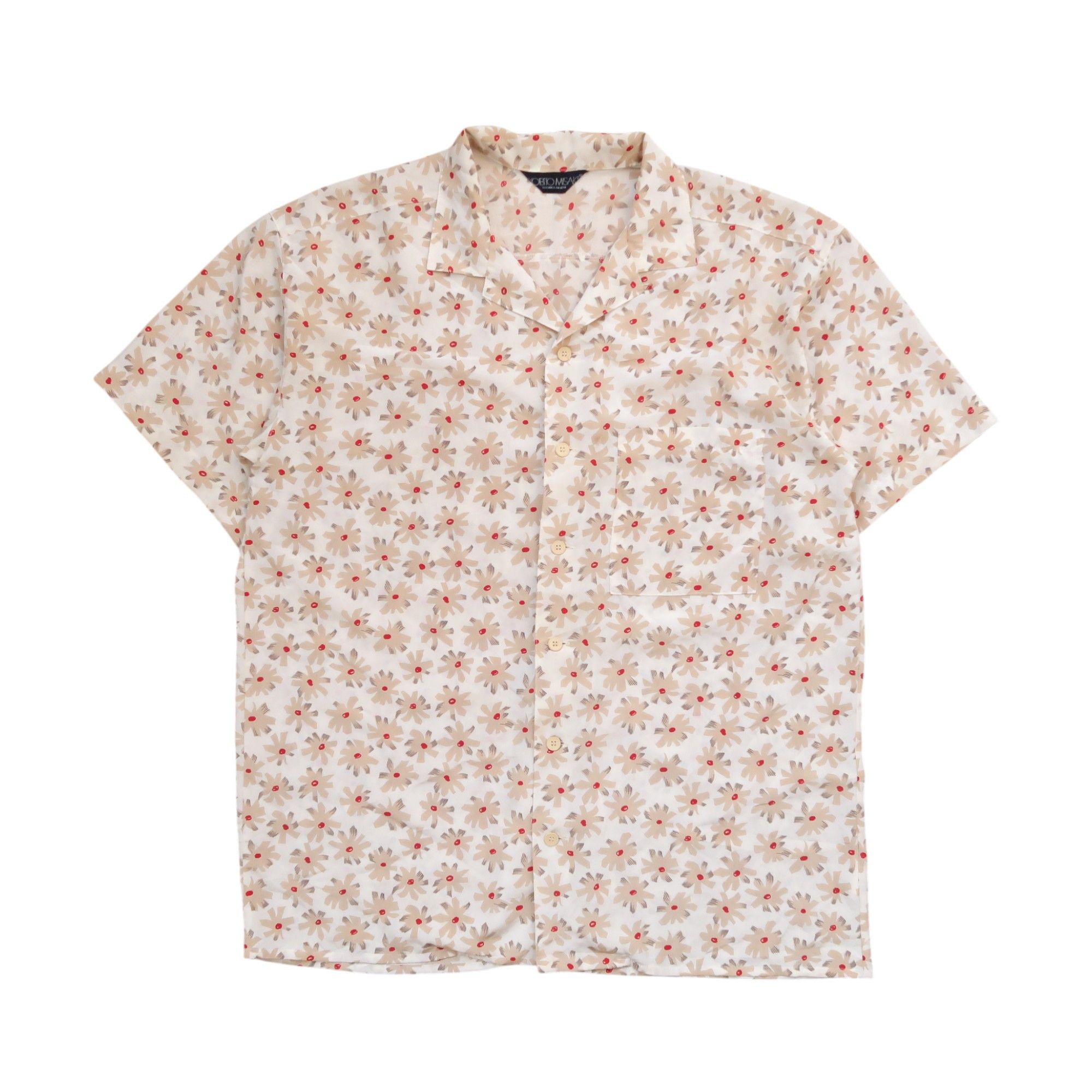 Issey Miyake 1990s Issey Miyake by Koibito Misaki Floral Shirt Size US M / EU 48-50 / 2 - 1 Thumbnail