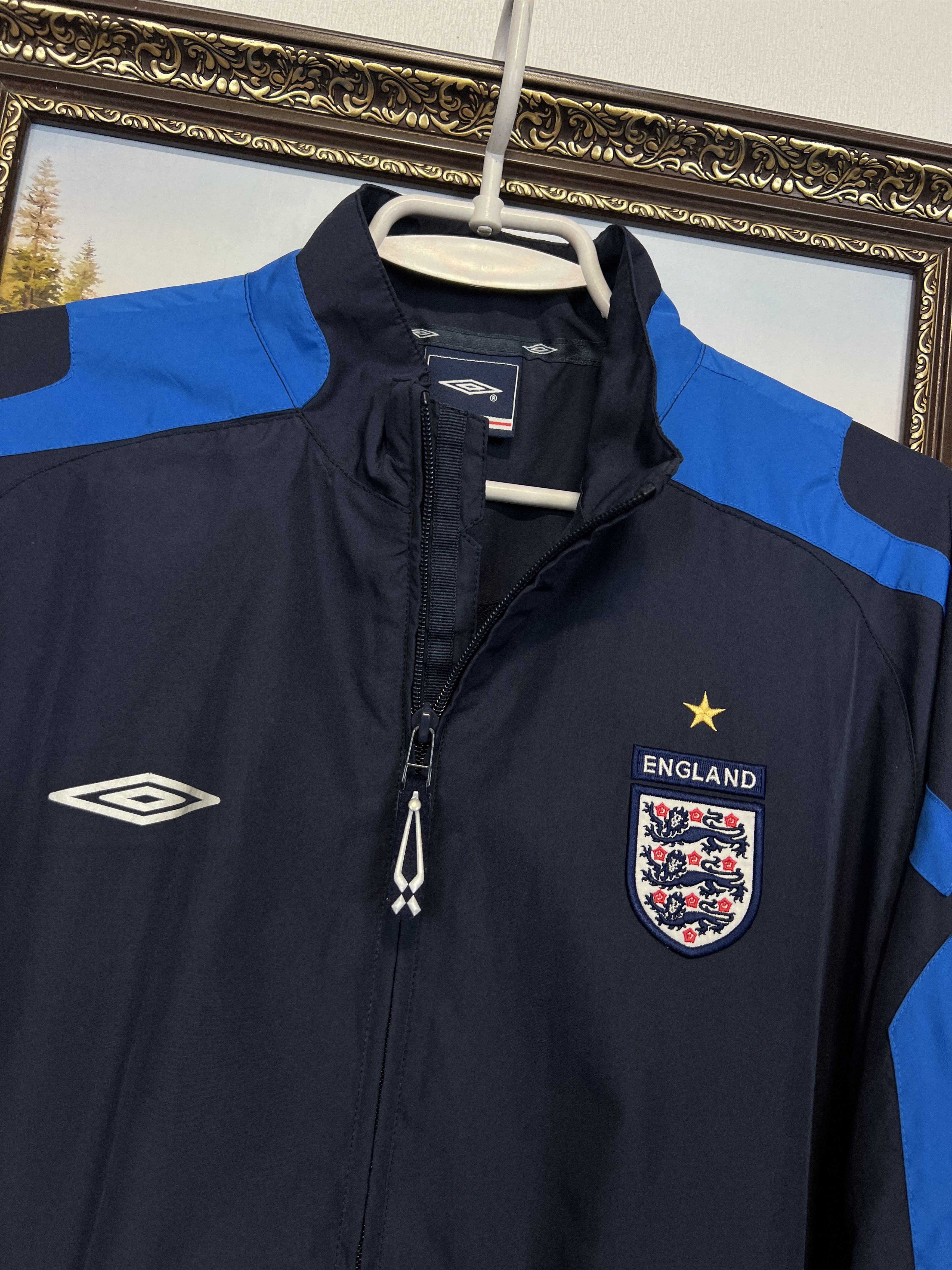 Umbro England Football Train Track Top Jacket National Team Rare Size US M / EU 48-50 / 2 - 3 Thumbnail