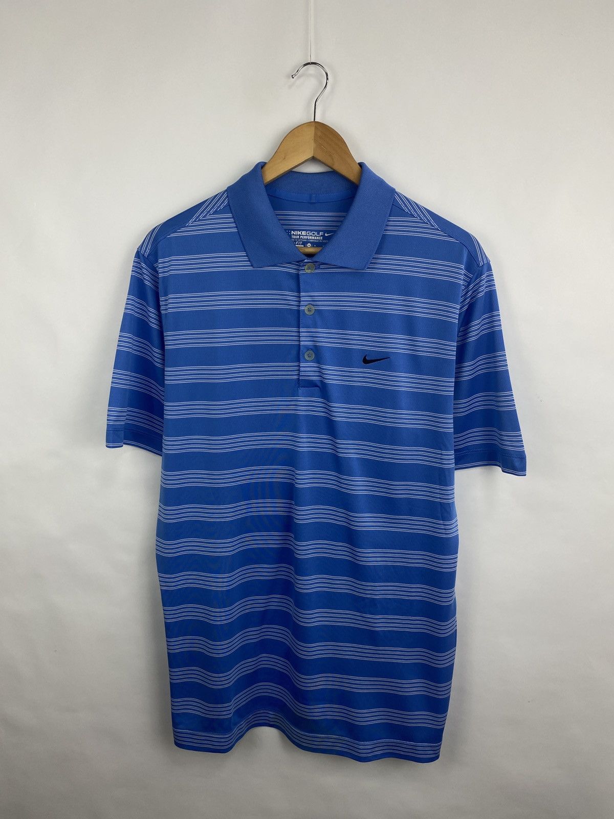 Nike × Tiger Woods 🇺🇸 Vintage Y2K Nike Golf Polo T-Shirt Rare Retro Hype Size US M / EU 48-50 / 2 - 3 Thumbnail