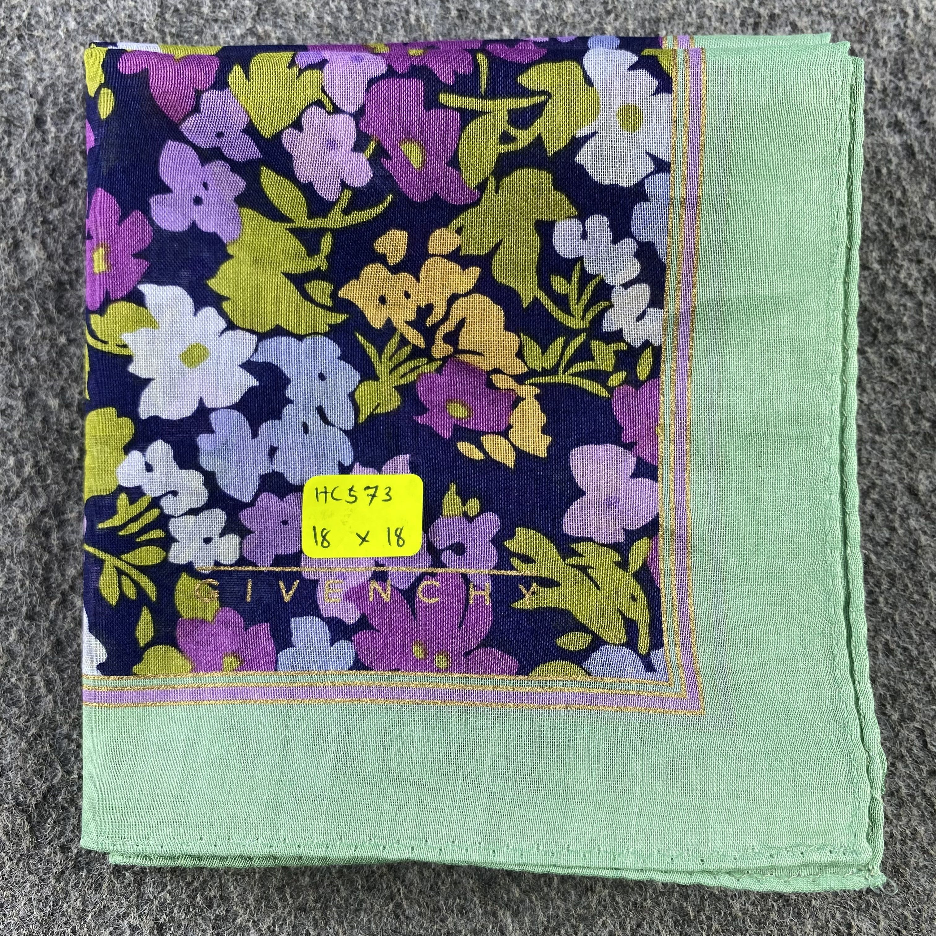 Vintage Givenchy Handkerchief/Neckerchief/Bandana HC573 Size ONE SIZE - 6 Thumbnail
