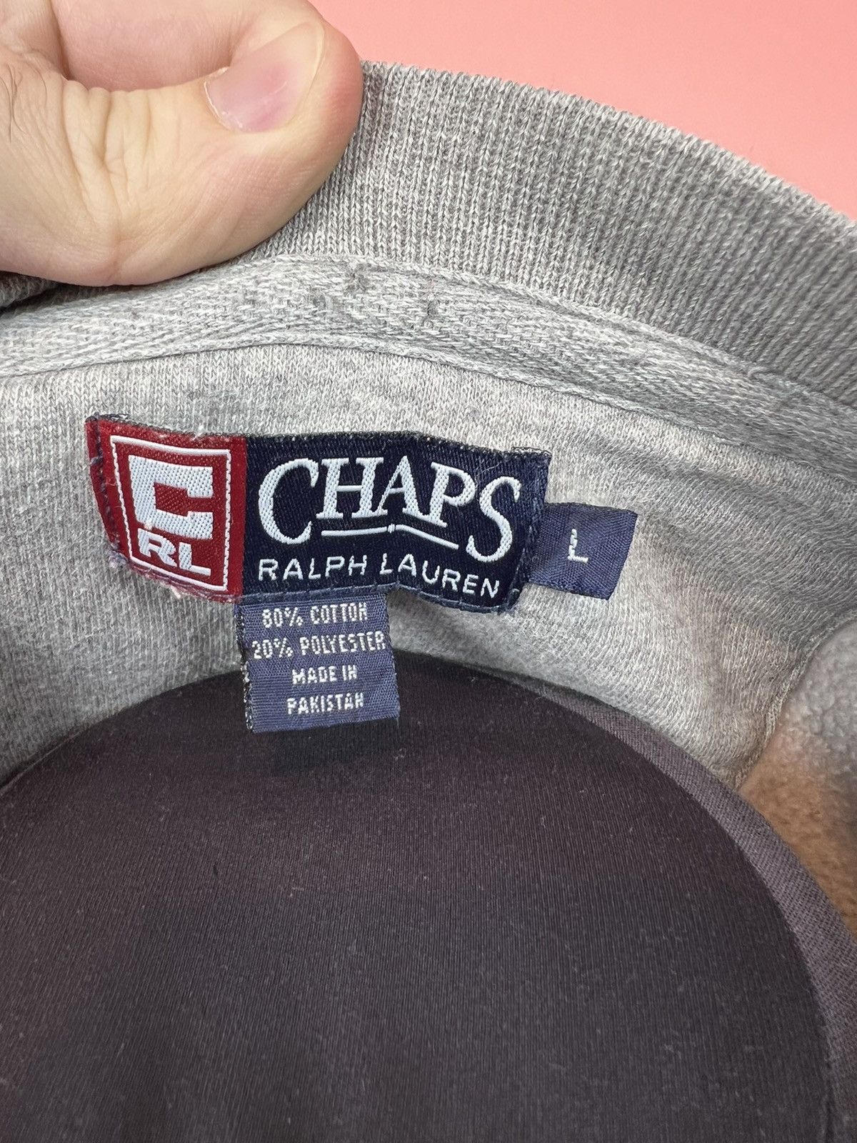 Chaps Polo ralph Lauren chaps sweatshirt oversized vintage Size US L / EU 52-54 / 3 - 6 Thumbnail