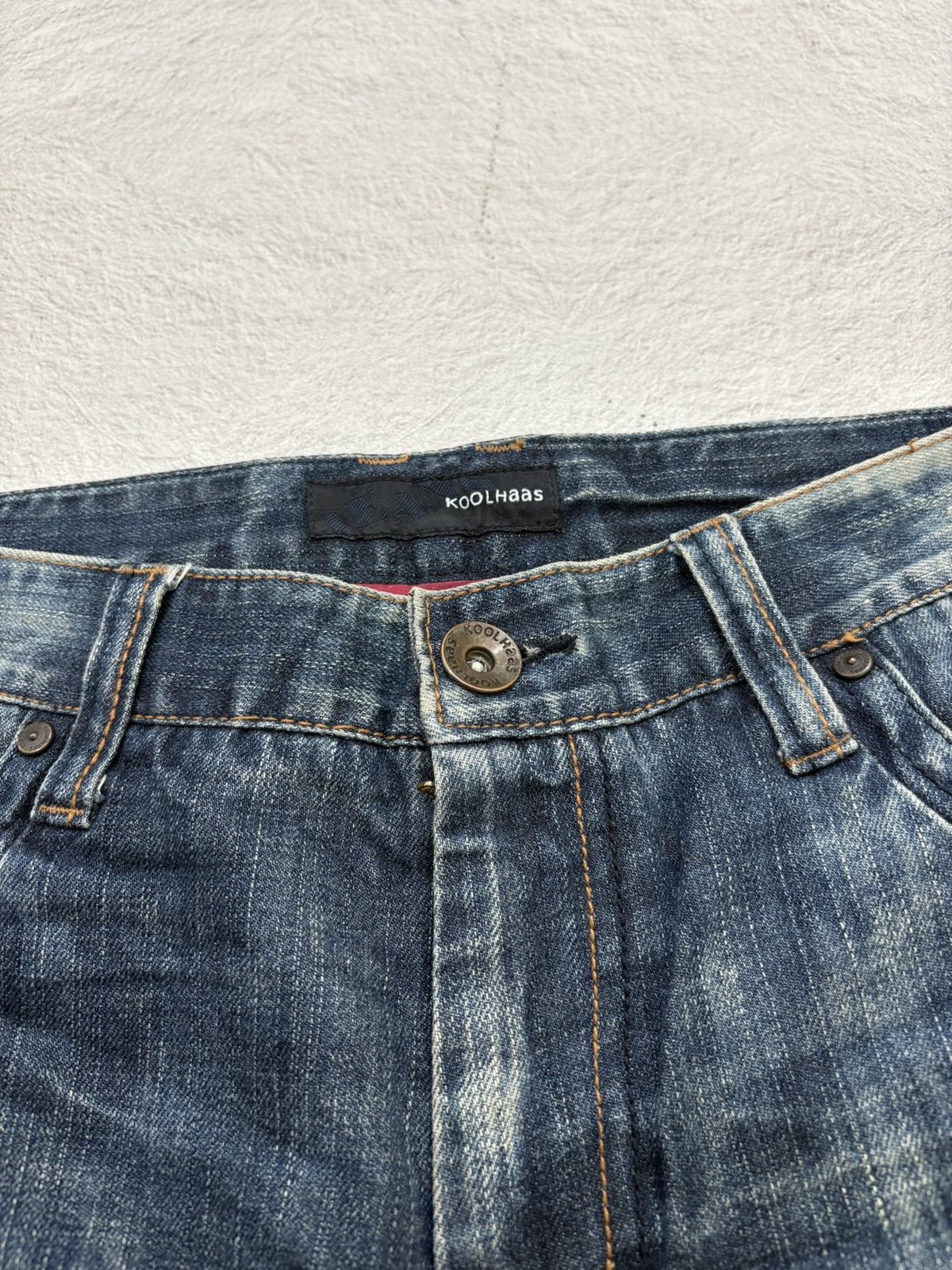 Hysteric Glamour 2000s koolhas japan acid wash denim y2k style Size US 34 / EU 50 - 4 Thumbnail