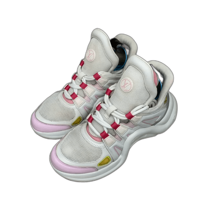 Louis Vuitton Pink Louis Vuitton Dad Sneakers Size 37 Size US 6 / IT 36 - 1 Thumbnail