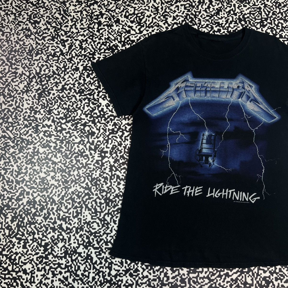 Metallica Vintage Y2K Metallica Ride The Lighting Band Rock Tour Size US M / EU 48-50 / 2 - 3 Thumbnail