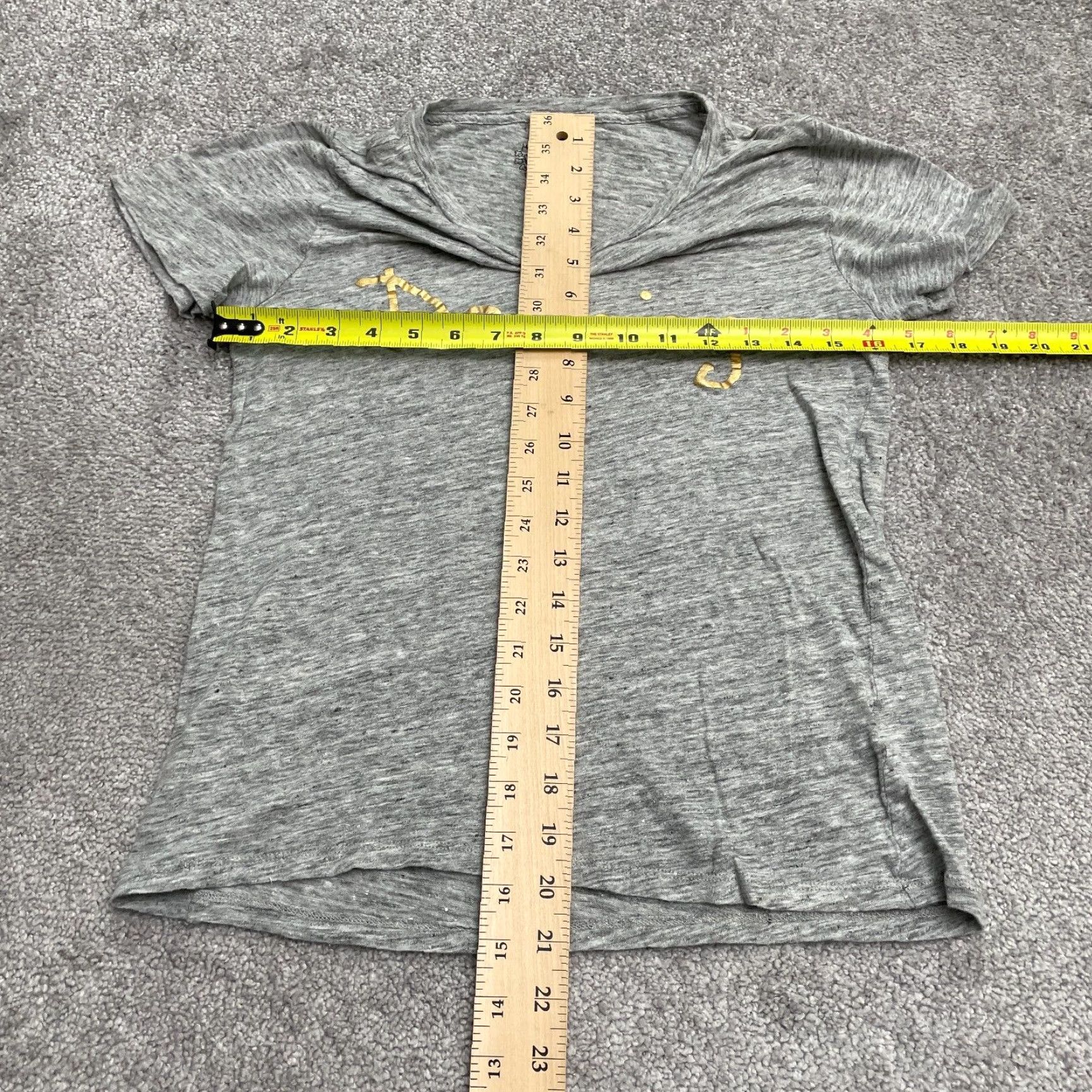 J.Crew J. Crew x Hugo Guinness Linen Shirt Women Small Heather Gray Short Sleeve Casual Size S / US 4 / IT 40 - 5 Thumbnail