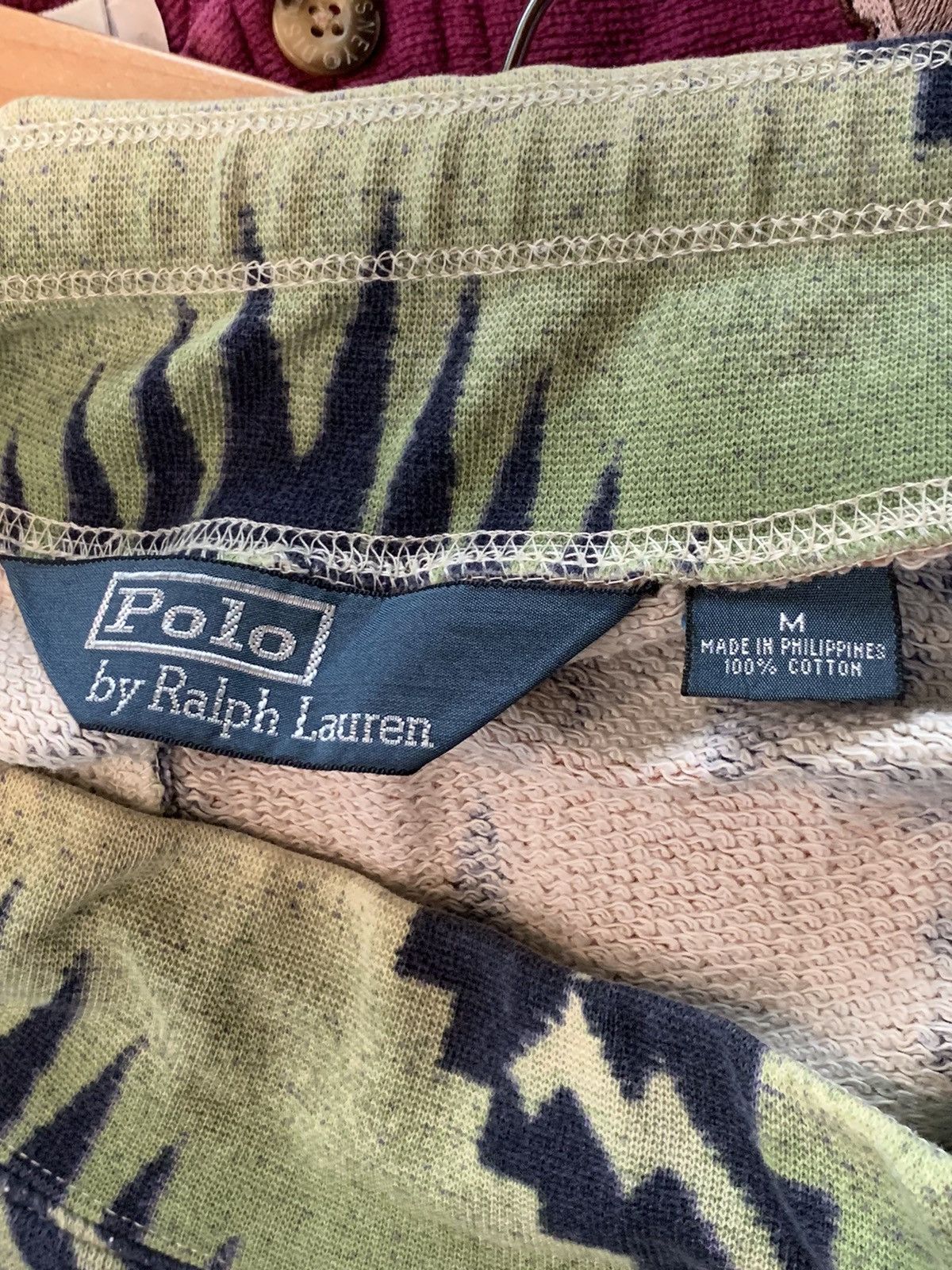 Polo Ralph Lauren *RARE* Vintage 90’s Polo Ralph Lauren Aztec Art Sweat Shorts Size US 34 / EU 50 - 8 Thumbnail