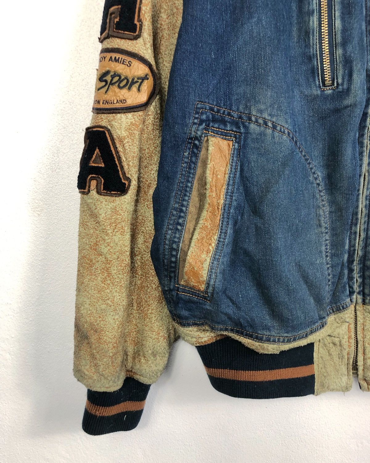 Hardy Amies × Vintage Rare Vintage Hardy Amies London Bombers Jacket Size US XL / EU 56 / 4 - 5 Thumbnail