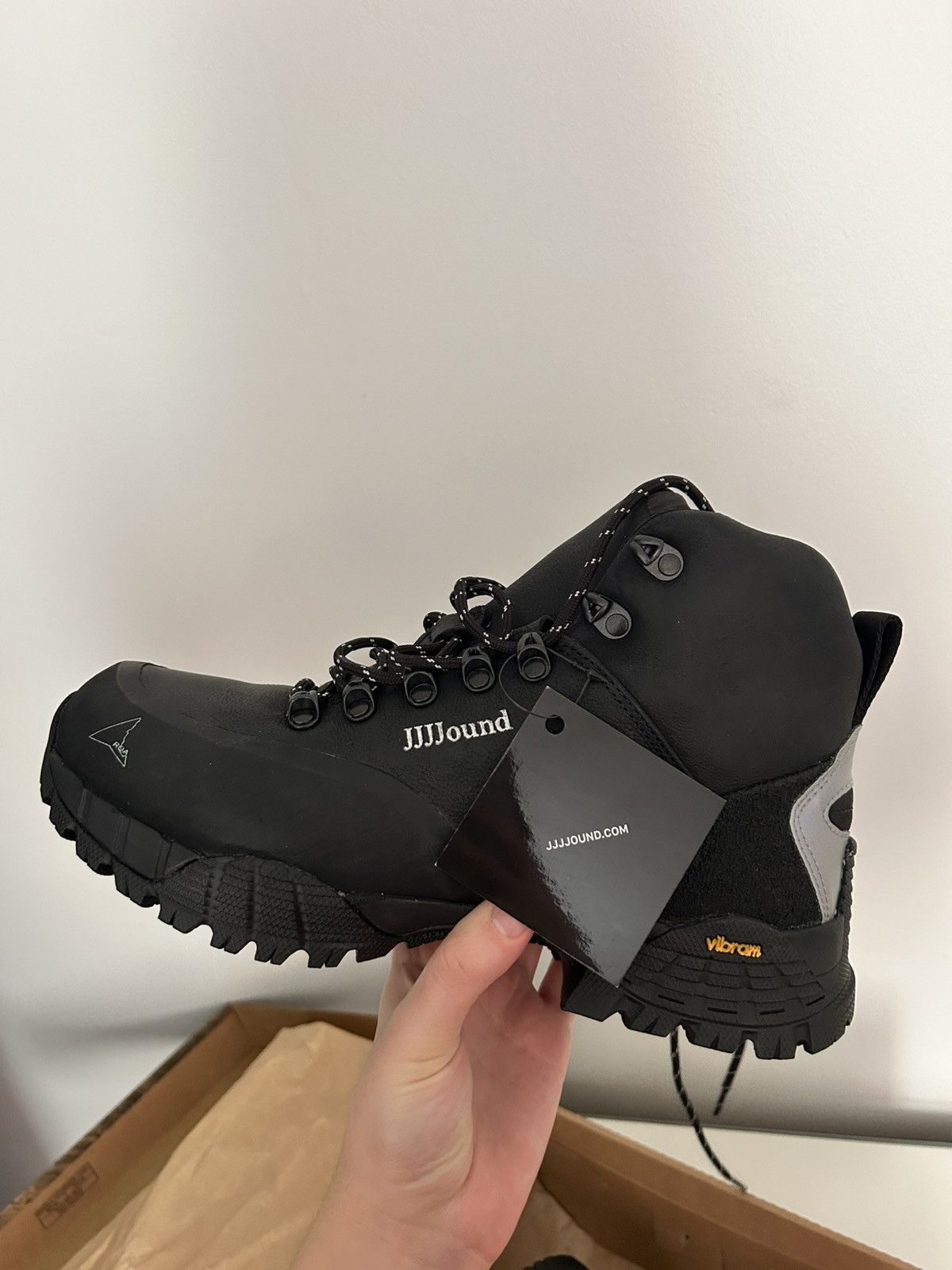 JJJJound ROA JJJJound Andreas Reflective Black Boot size 41 Size US 8.5 / EU 41-42 - 3 Thumbnail