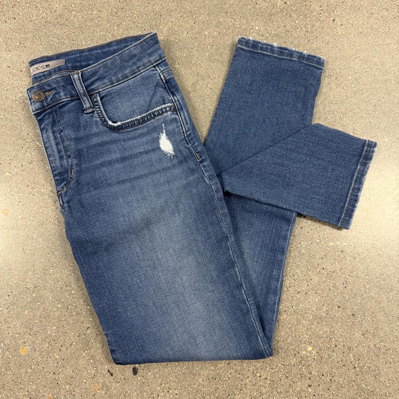 Joe's Joe's Jeans Slightly Distressed Skinny Premium Denim - 27 Size 27" / US 4 / IT 40 - 1 Thumbnail