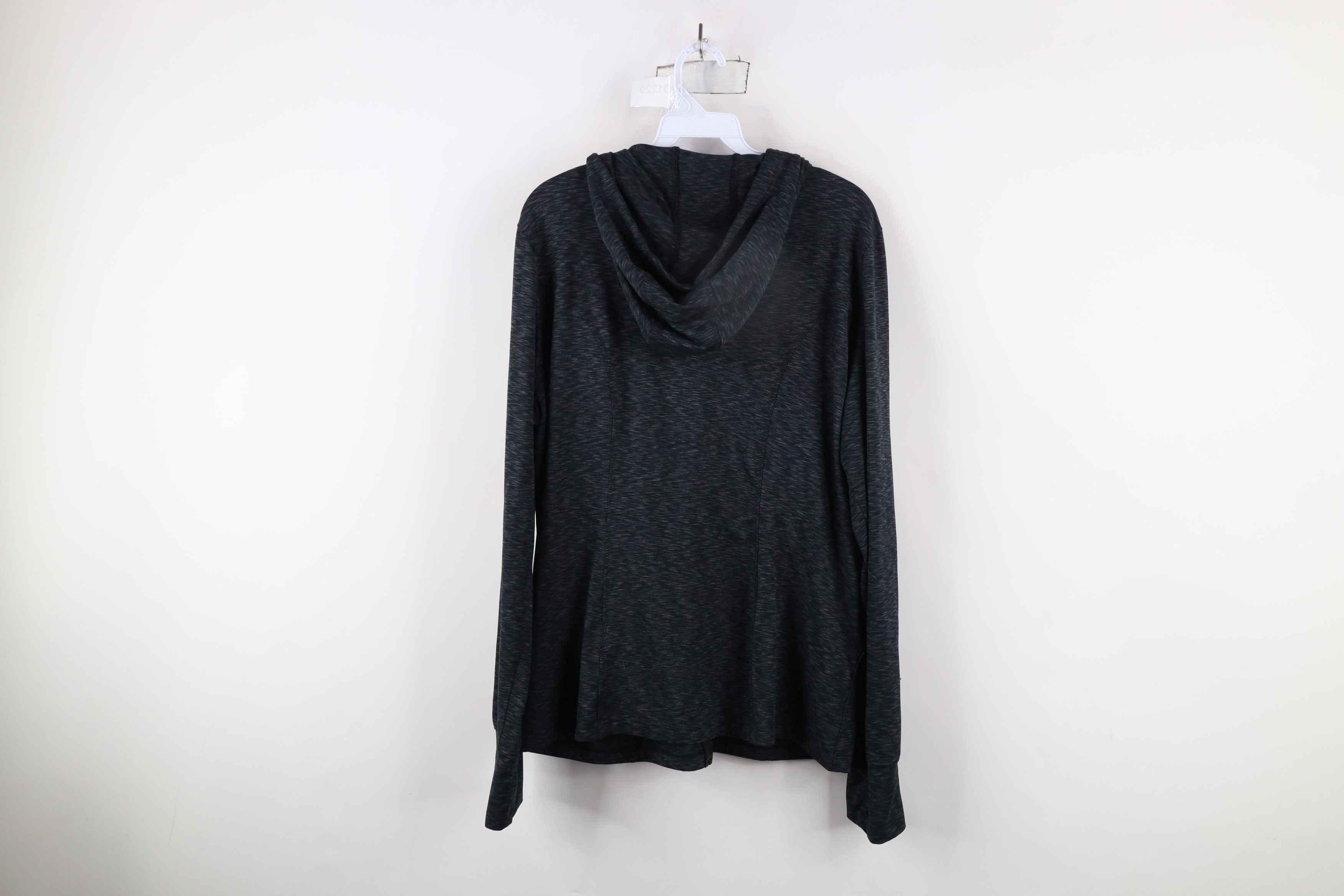 The North Face × Vintage The North Face Lightweight Knit Full Zip Hoodie Black Size XL / US 12-14 / IT 48-50 - 12 Thumbnail