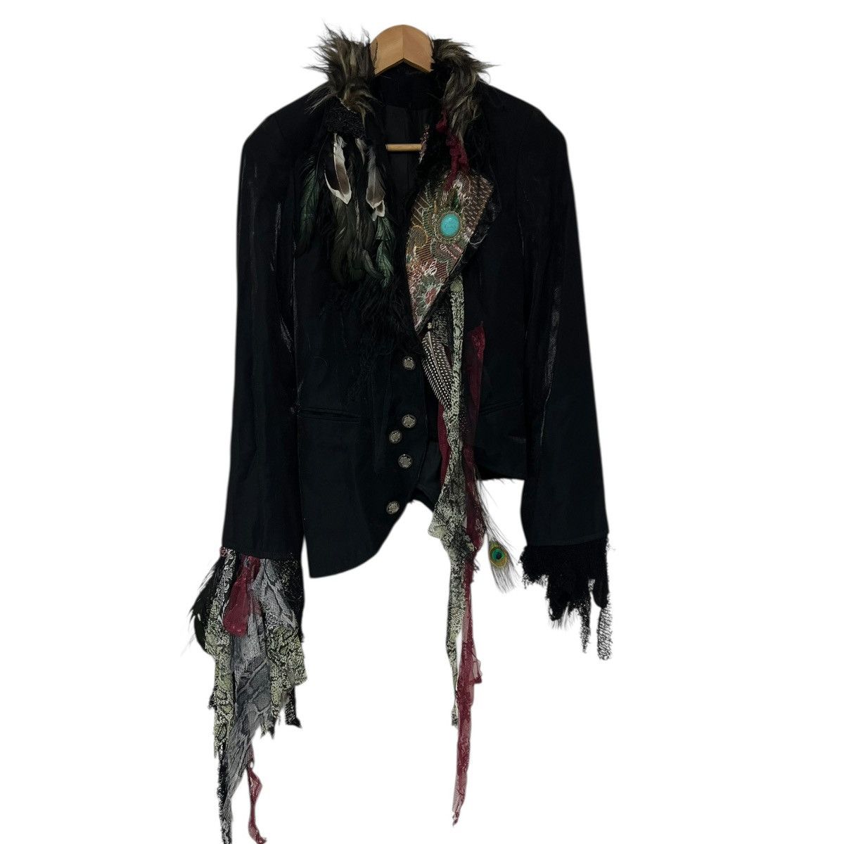 Japanese Brand Crow remake blazer Size US S / EU 44-46 / 1 - 9 Thumbnail