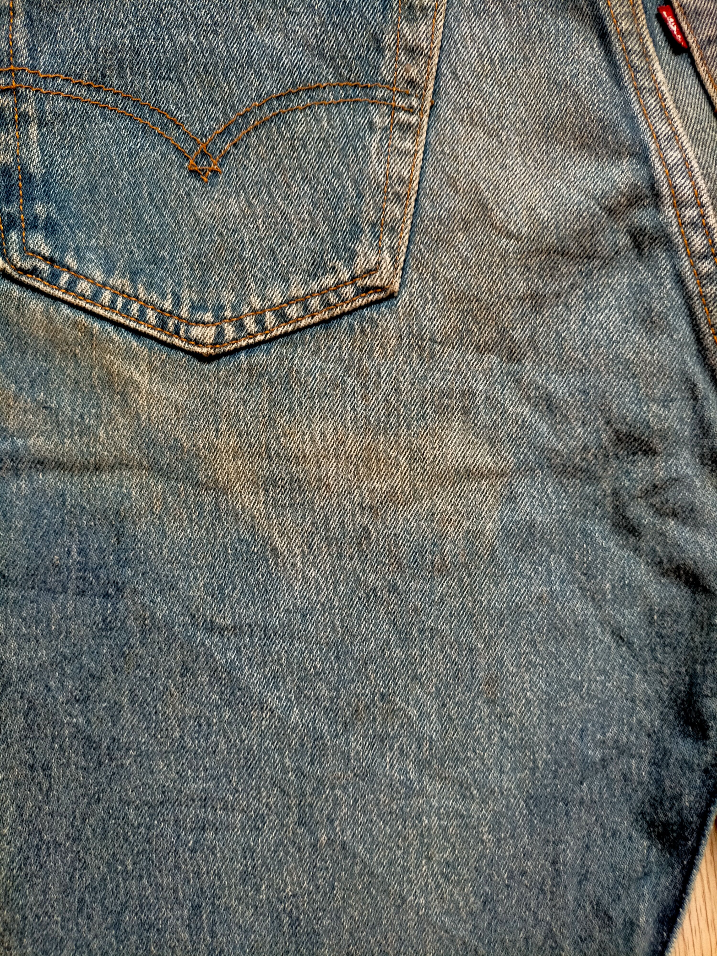 Levi's Vtg Levis 501 Made in usa Blue Denim Jeans Size US 32 / EU 48 - 20 Thumbnail