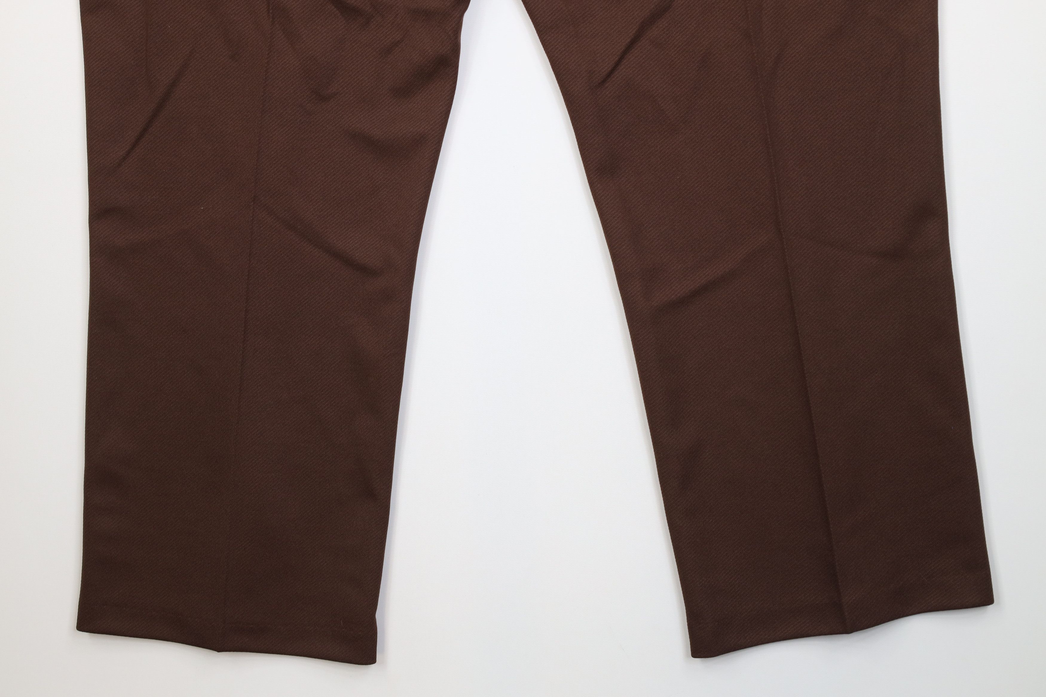 Vintage NOS Vintage 90s Streetwear Wide Leg Chino Pants Brown USA Size US 43 - 12 Thumbnail