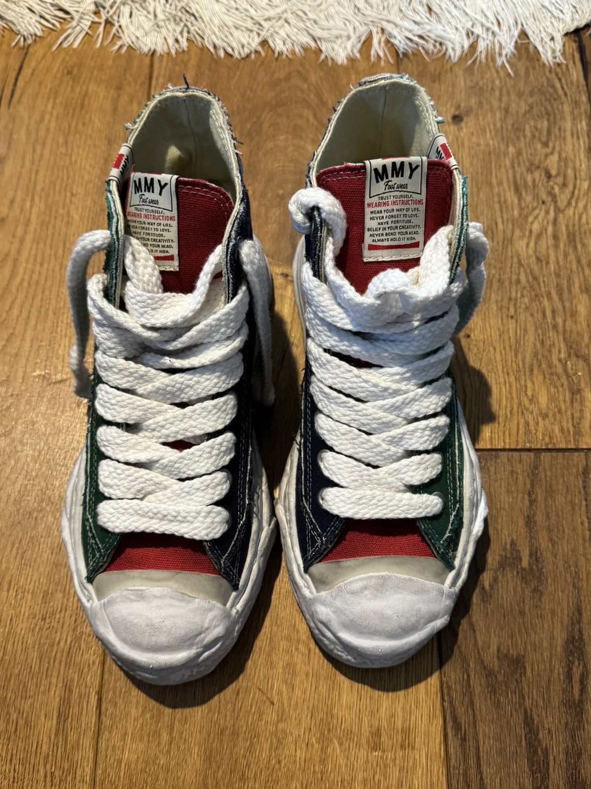 Maison MIHARA YASUHIRO MIHARAYASUHIRO MMY HIGH TOP SNEAKERS Size US 8 / EU 41 - 6 Thumbnail