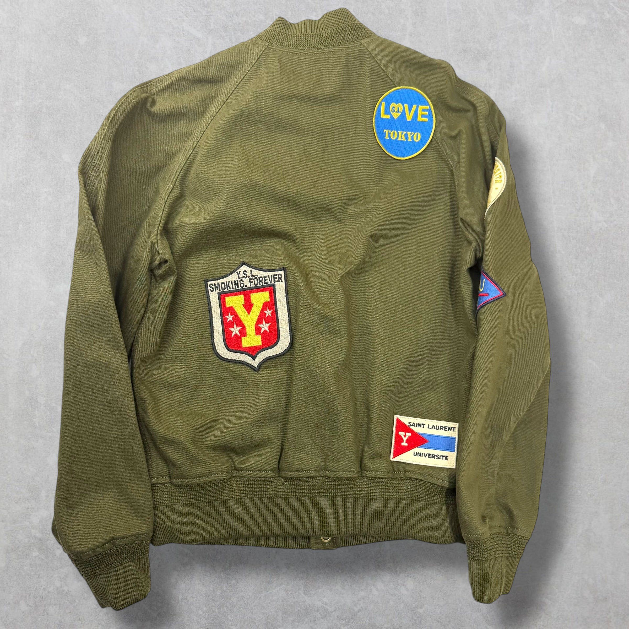 Other Saint Laurent Souvenir Patch Teddy Varsity Jacket S Size US S / EU 44-46 / 1 - 2 Thumbnail