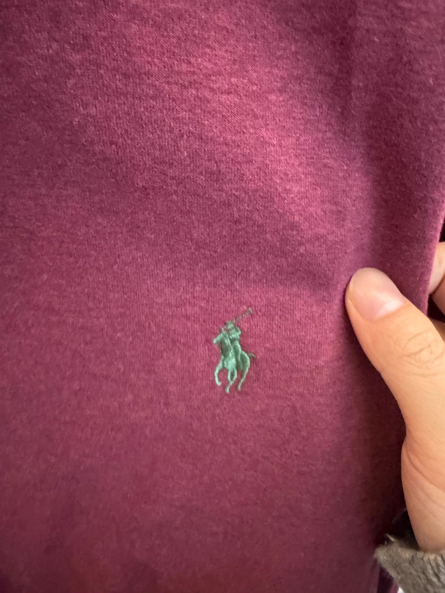 Polo Ralph Lauren Polo Ralph Lauren Men's Half-Zip Pony Logo Red M Sweatshirt Size US M / EU 48-50 / 2 - 2 Thumbnail