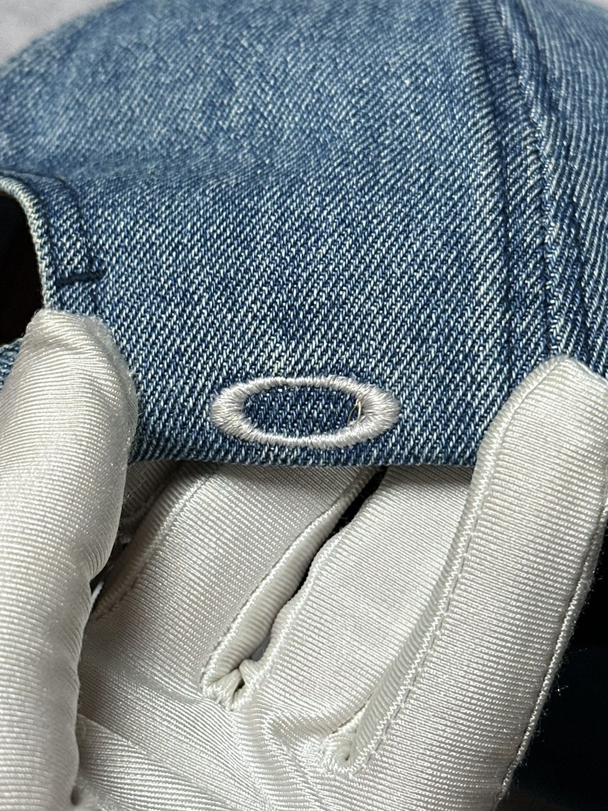 Oakley Vintage Oakley Metal Logo Denim Cap Size ONE SIZE - 11 Thumbnail