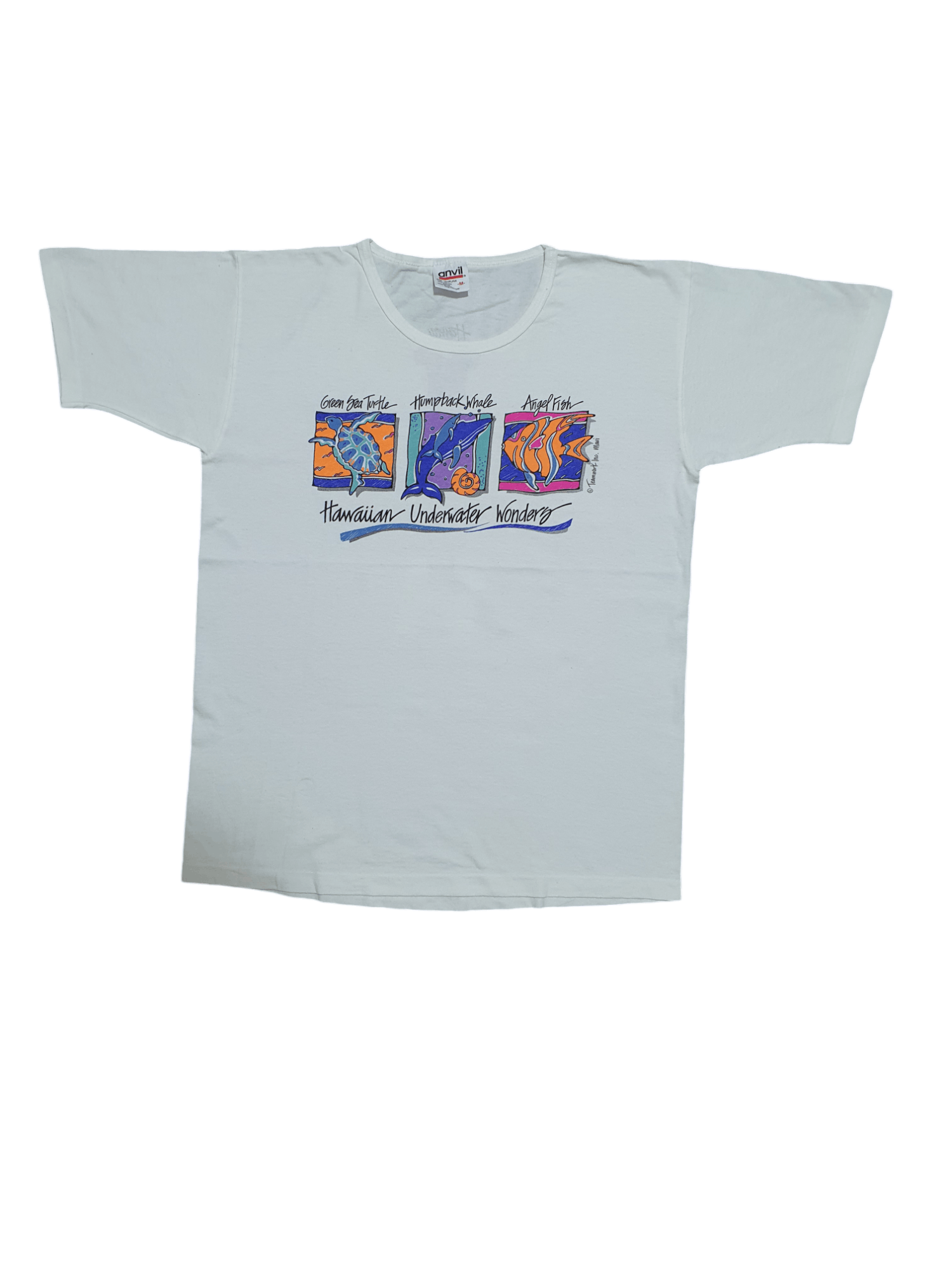 Anvil × Vintage VINTAGE HAWAII 19/25 ANVIL T-SHIRT Size US M / EU 48-50 / 2 - 7 Thumbnail