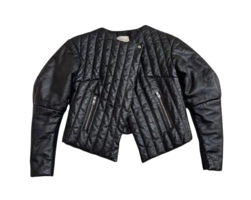 ジャケット・アウター 00s ekam leather jacket Japanese label Ekam